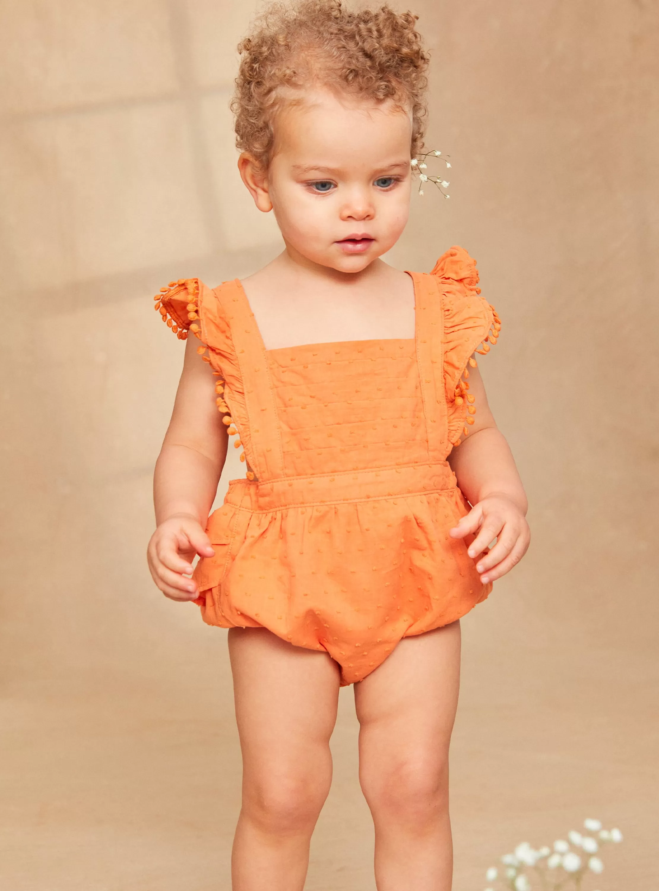 New Sergent Major Barboteuse Orange