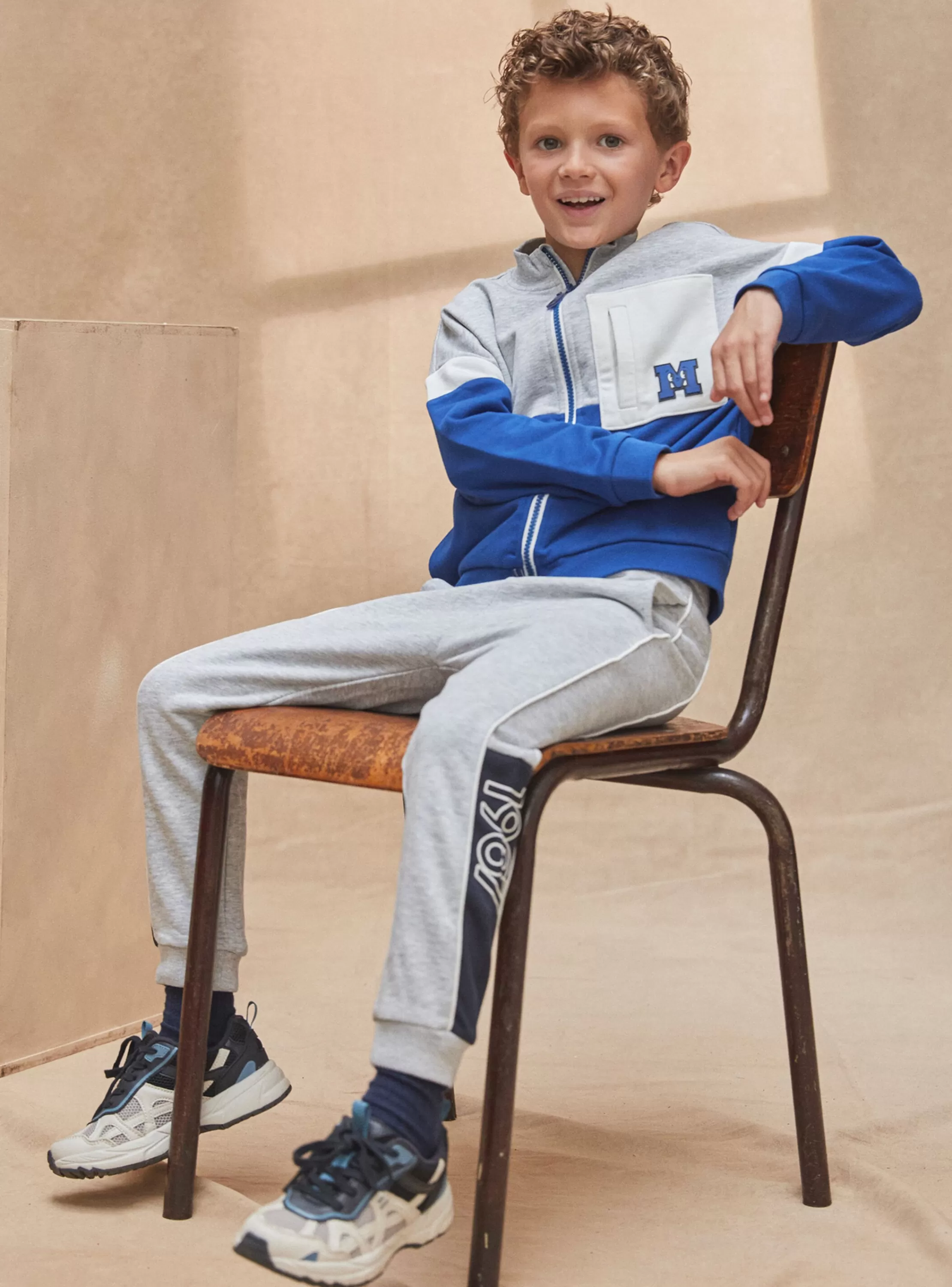 Fashion Sergent Major Bas de Jogging Gris