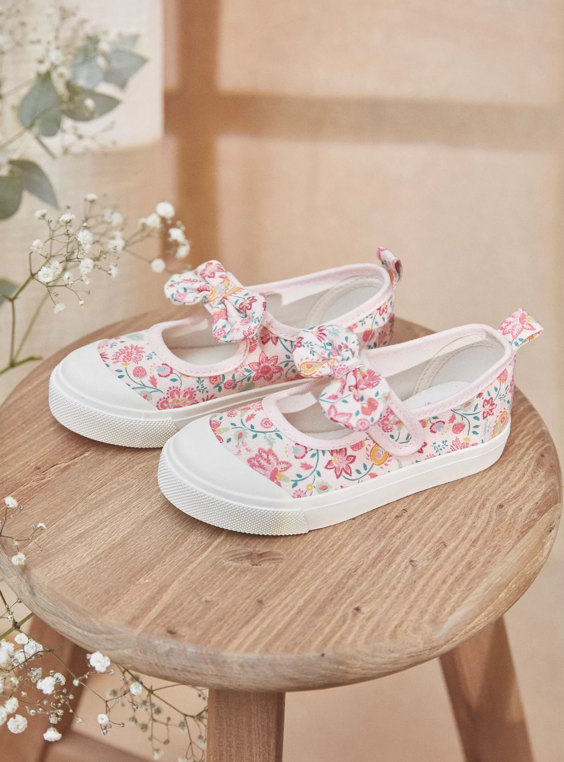 Discount Sergent Major Baskets ouvertes imprimé fleuri