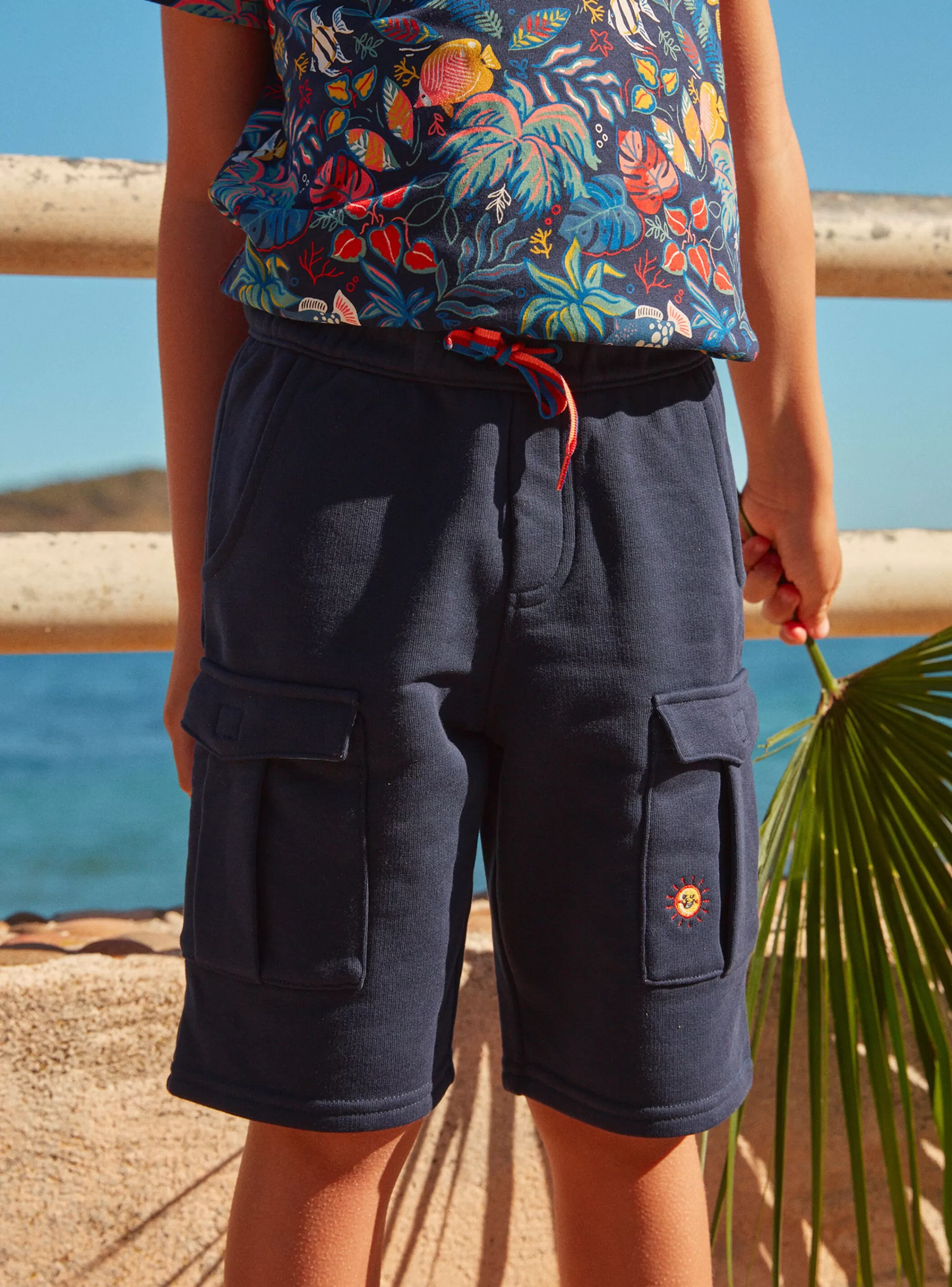 Store Sergent Major Bermuda Bleu