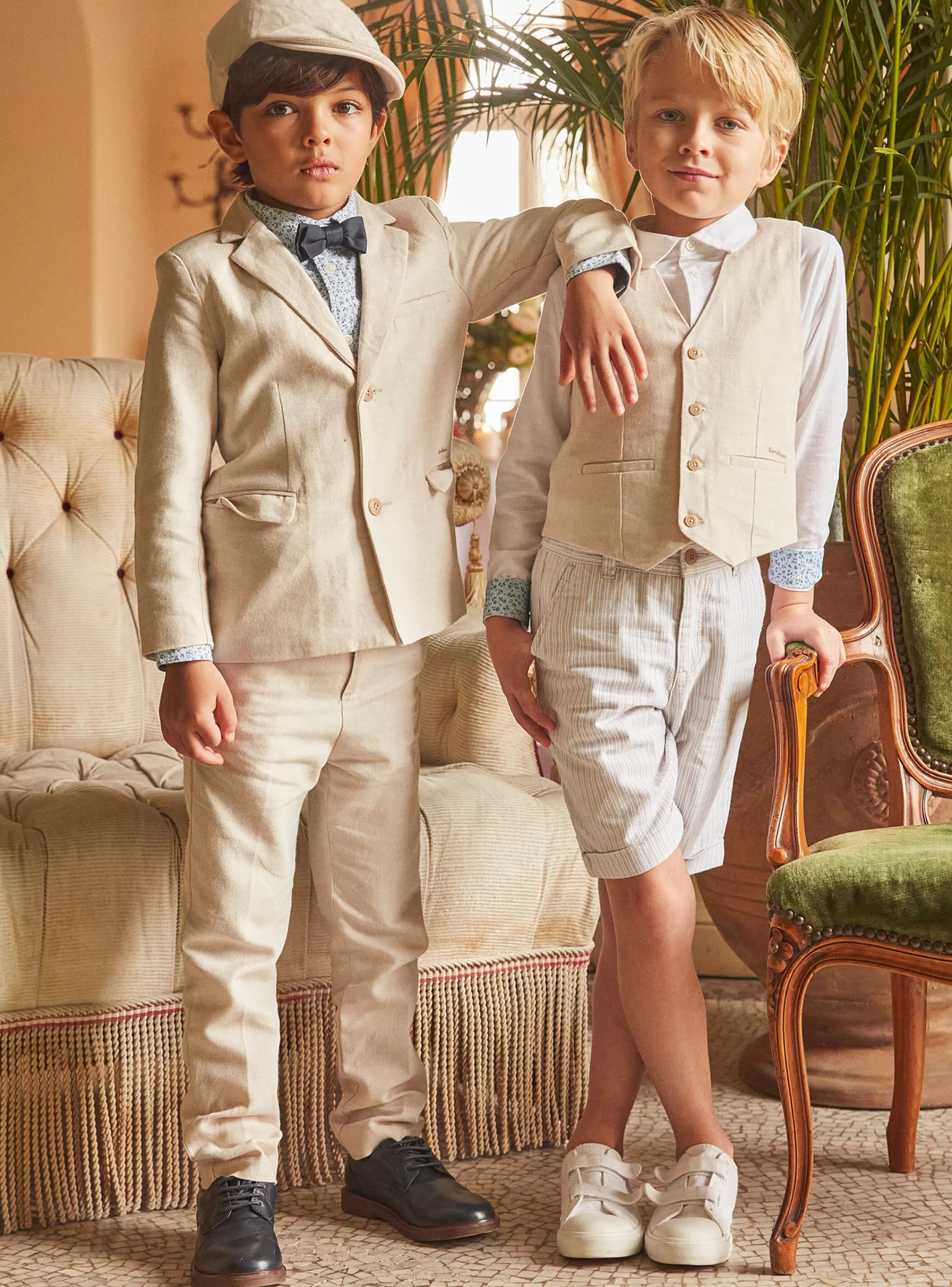Fashion Sergent Major Bermuda rayé
