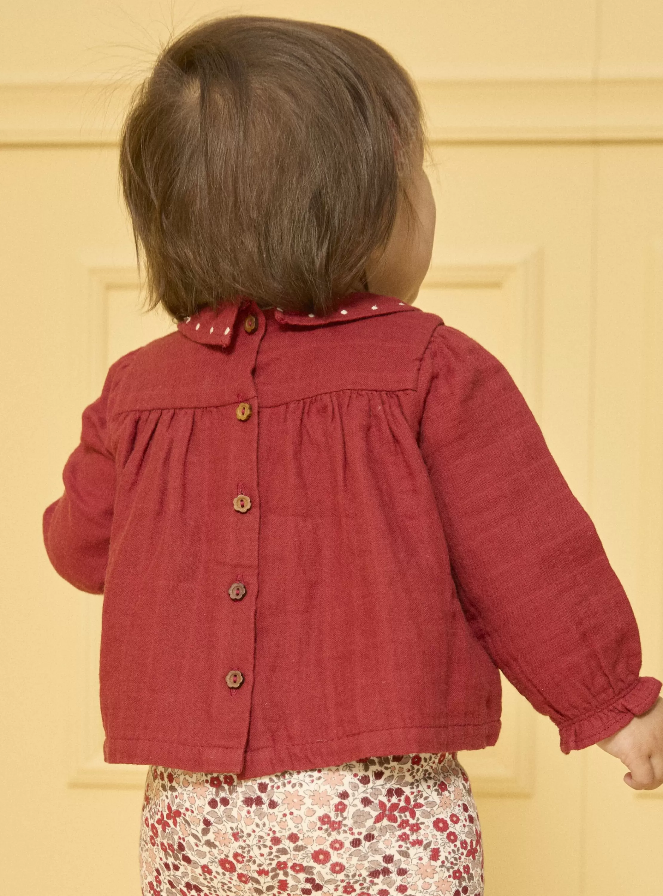 Hot Sergent Major Blouse avec smocks