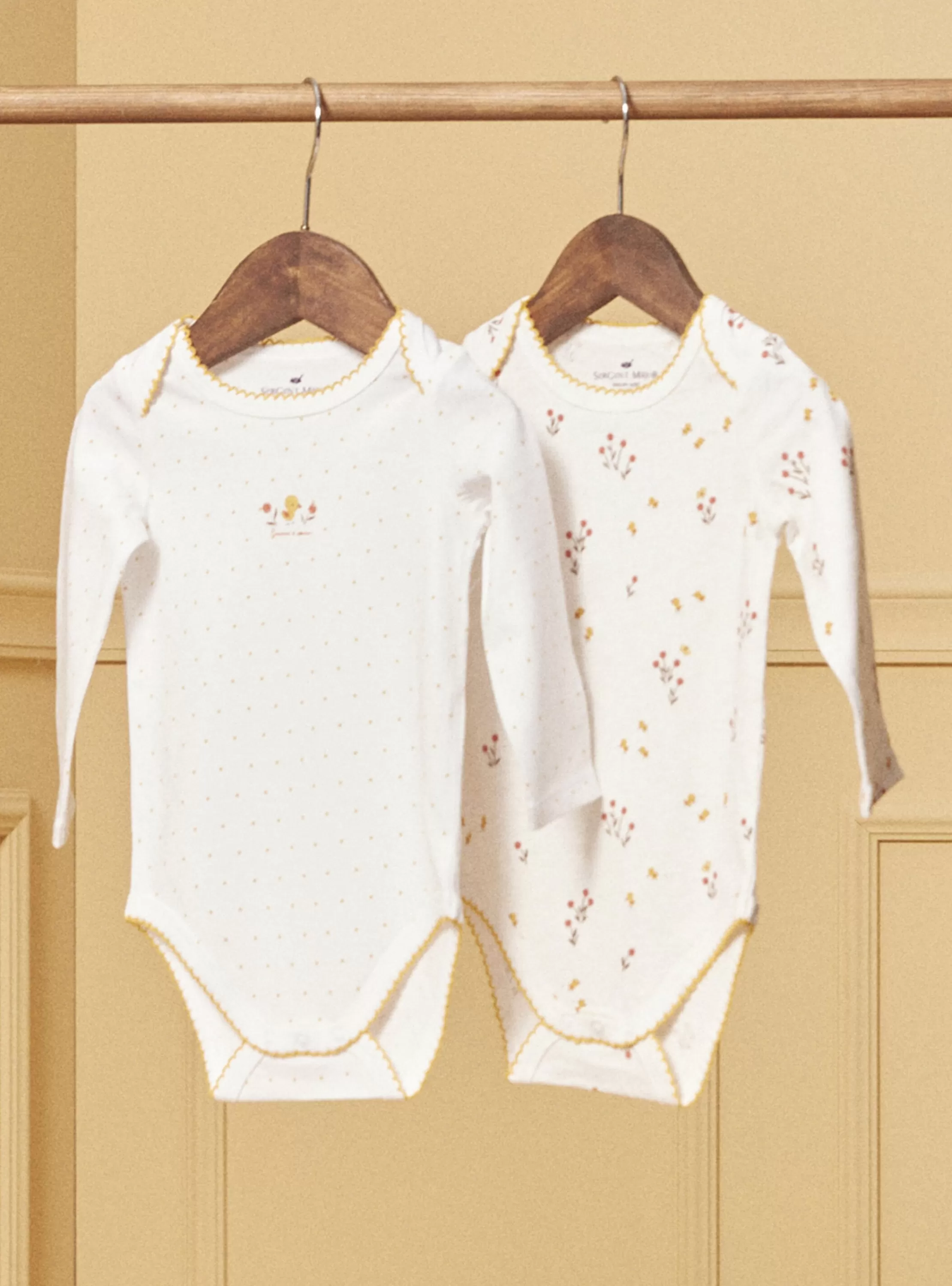 Shop Sergent Major Body Ecru chiné