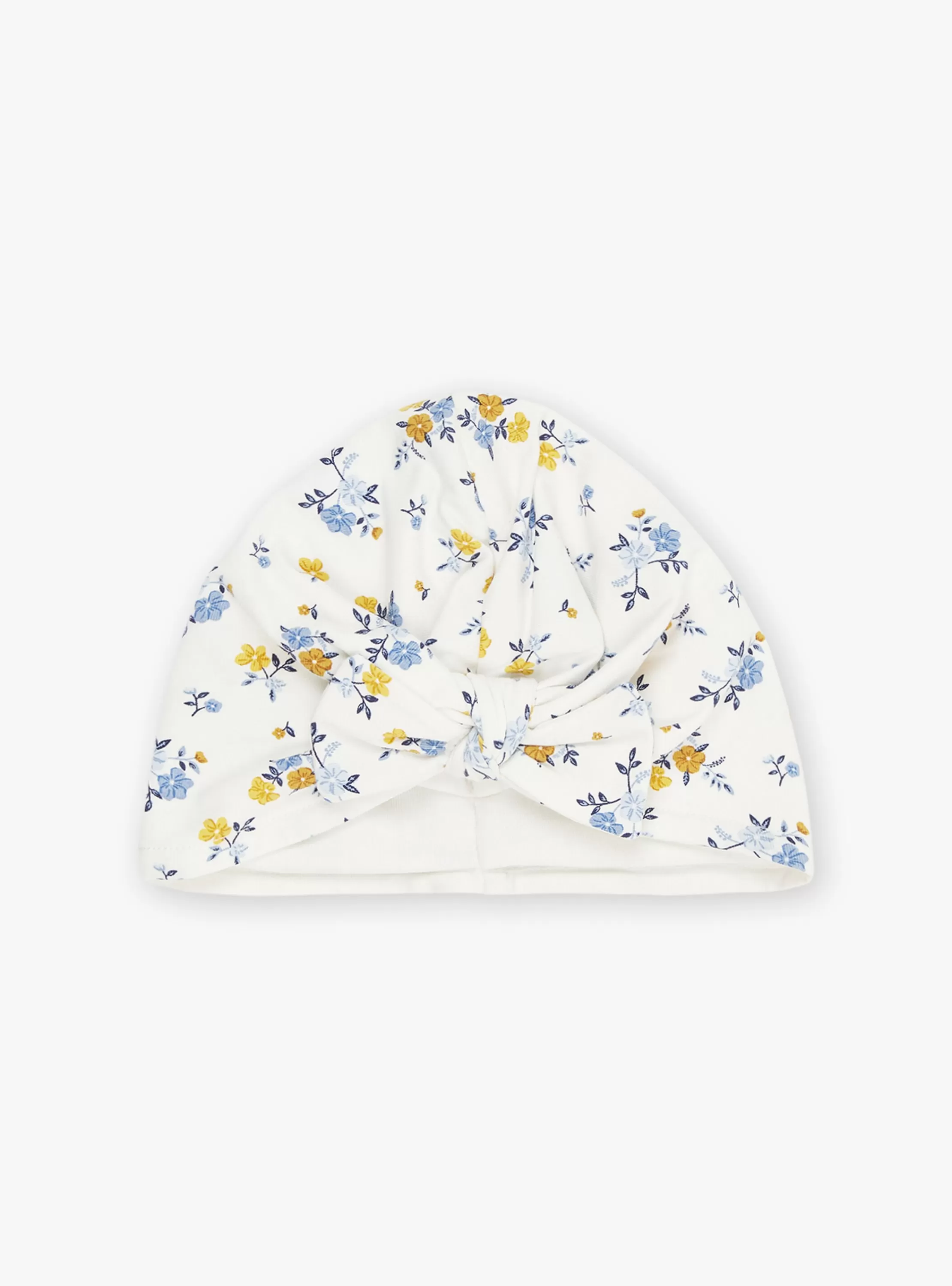 Clearance Sergent Major Bonnet écru à imprimé fleuri