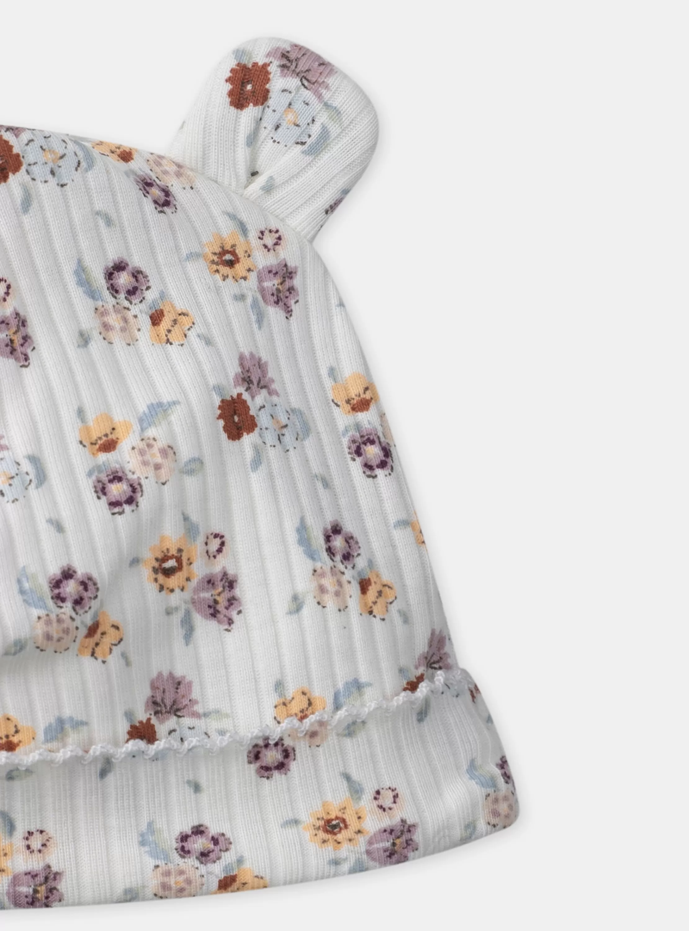 Discount Sergent Major Bonnet écru imprimé fleur