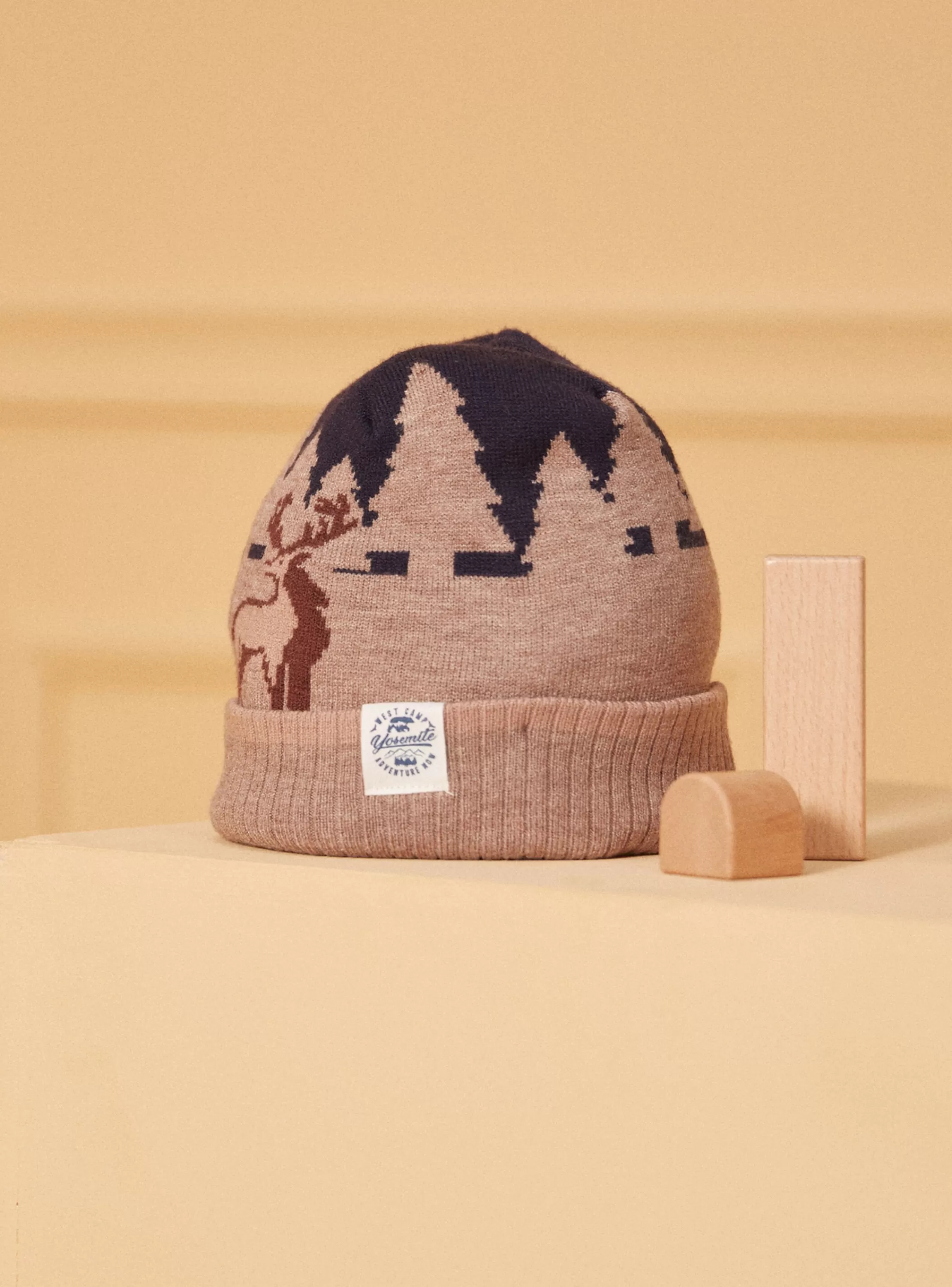 Sale Sergent Major Bonnet tricot jacquard