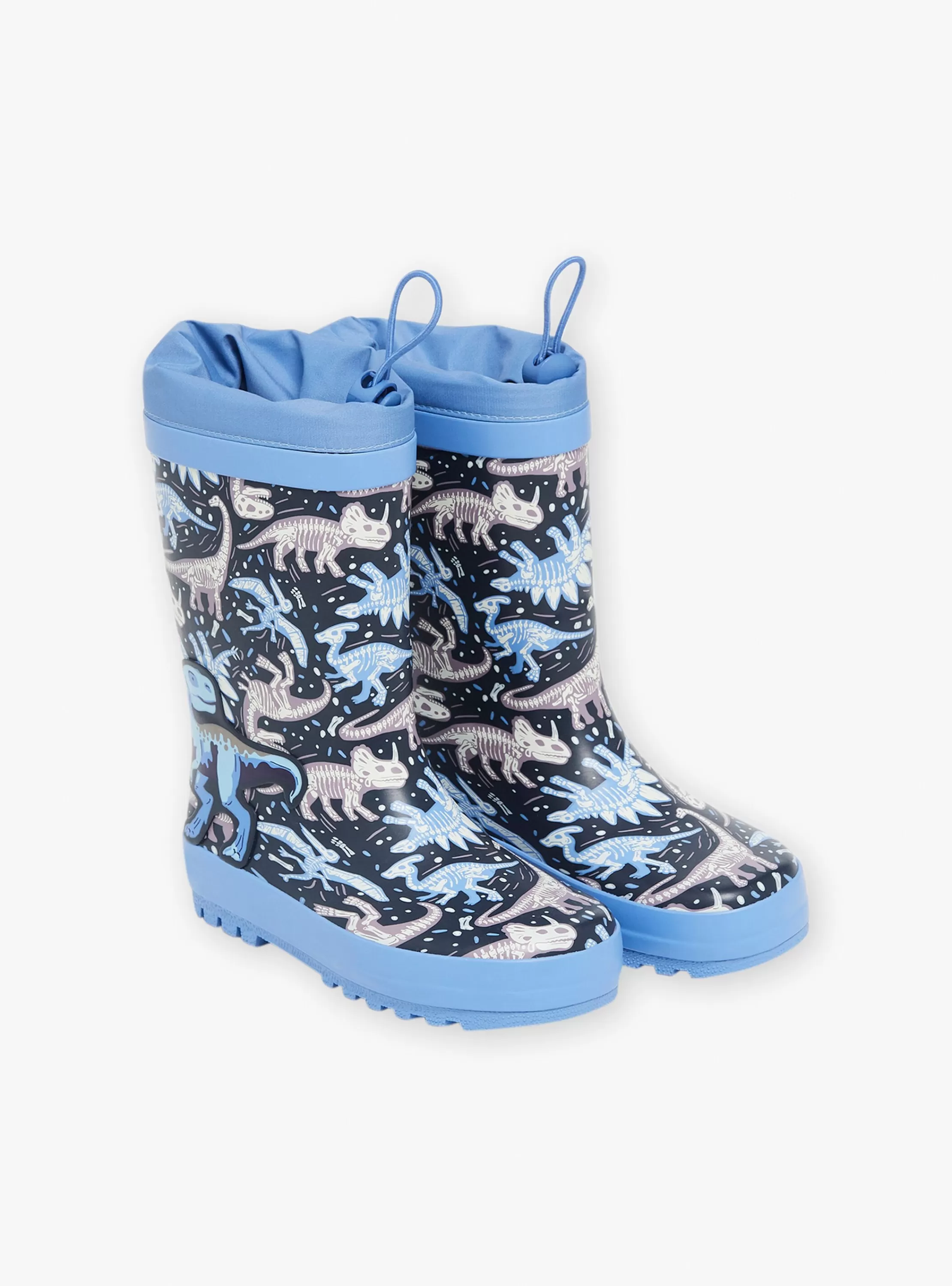 Cheap Sergent Major Bottes de pluie bleues