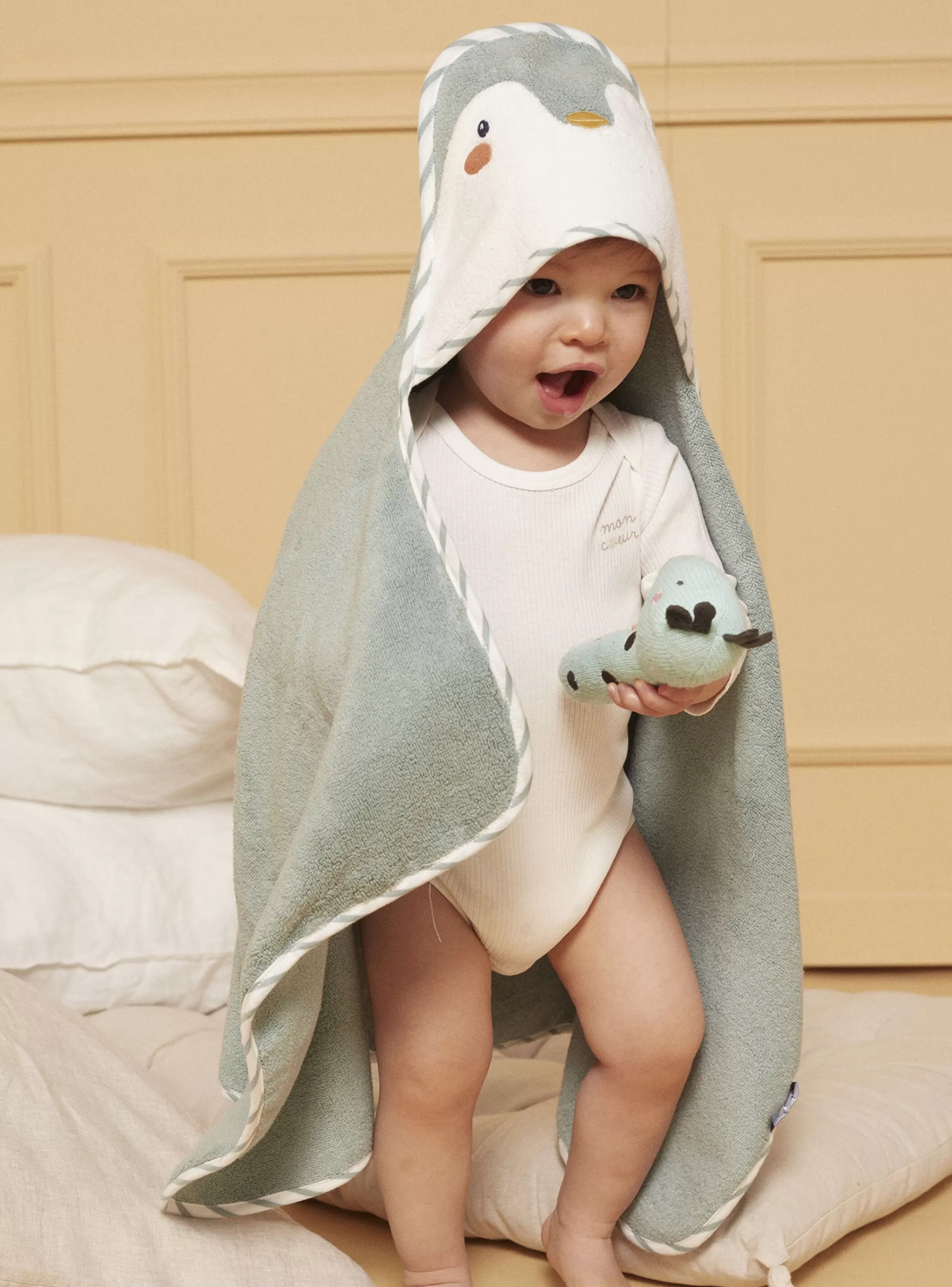 Flash Sale Sergent Major Cape de bain ludique