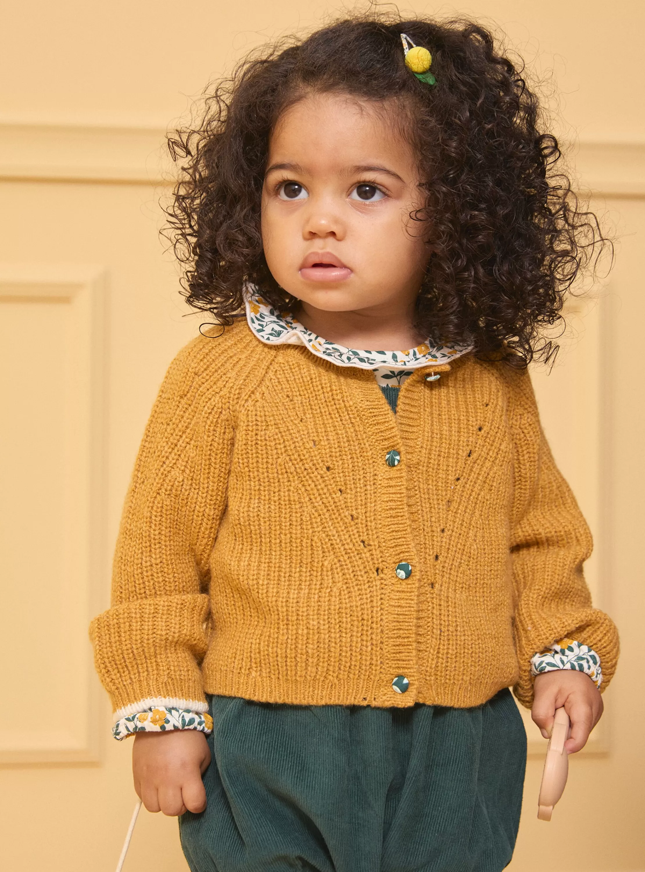 Store Sergent Major Cardigan ajouré
