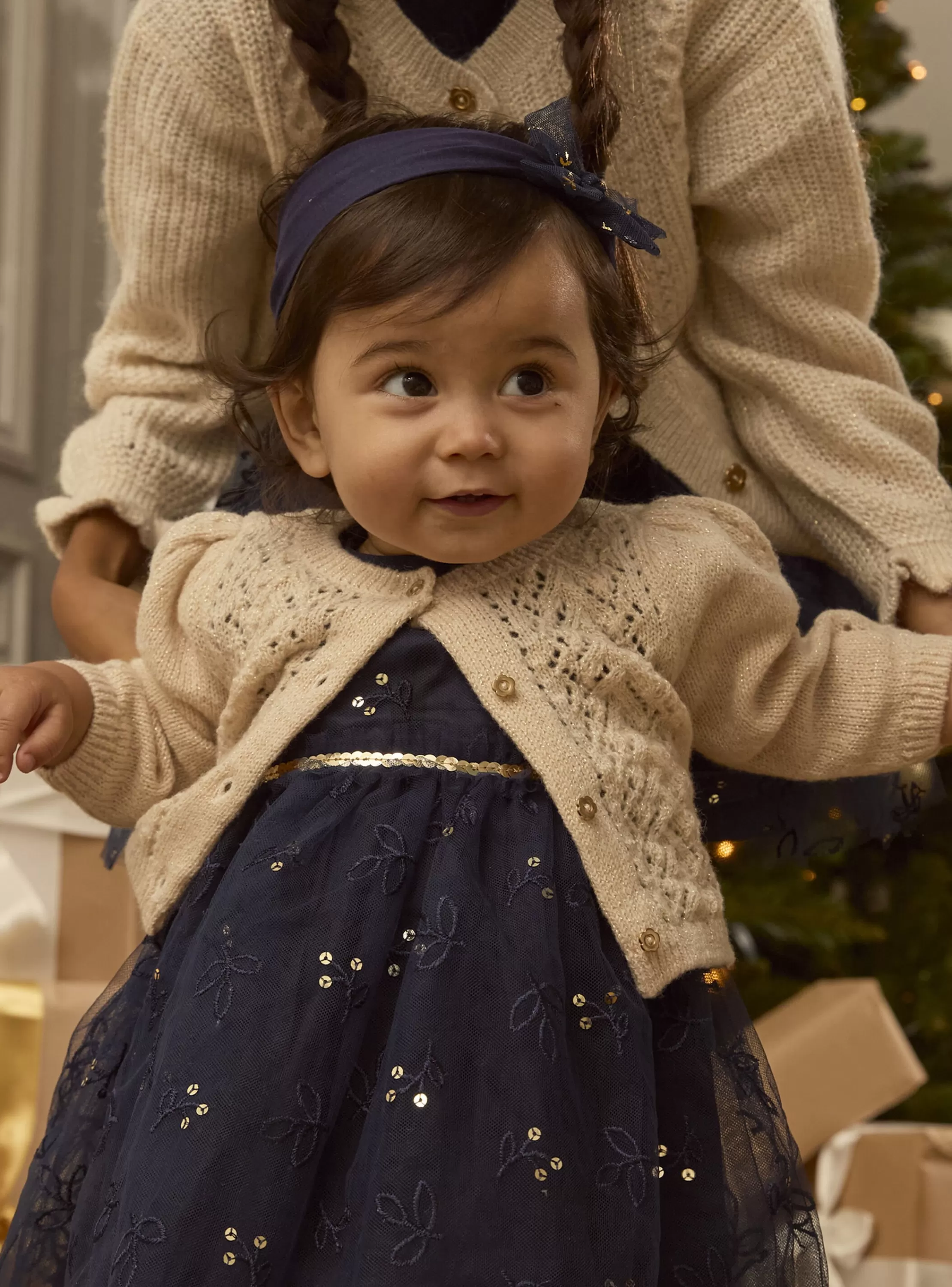 Cheap Sergent Major Cardigan ajouré en fils métallisés