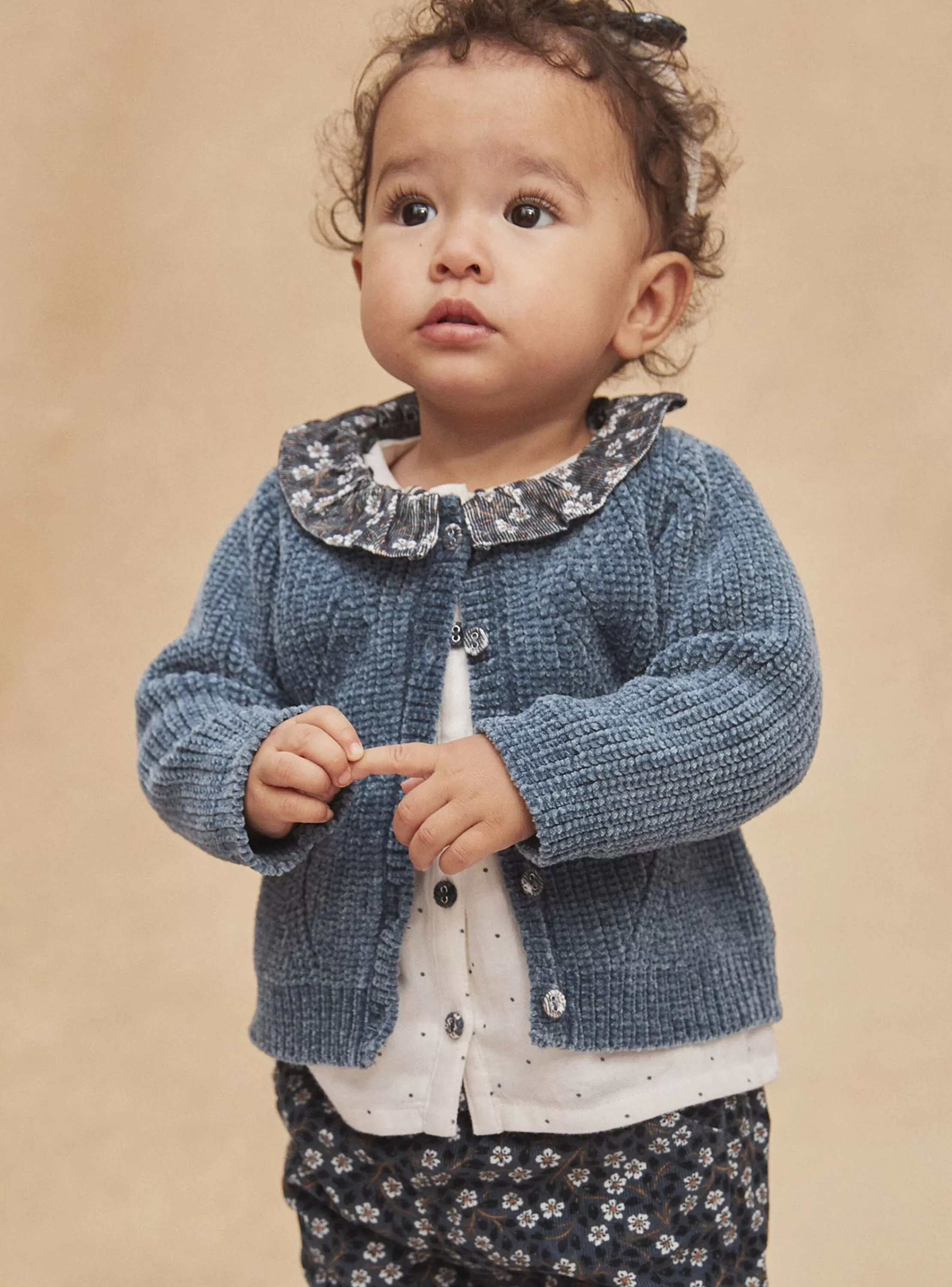 Cheap Sergent Major Cardigan Bleu marine