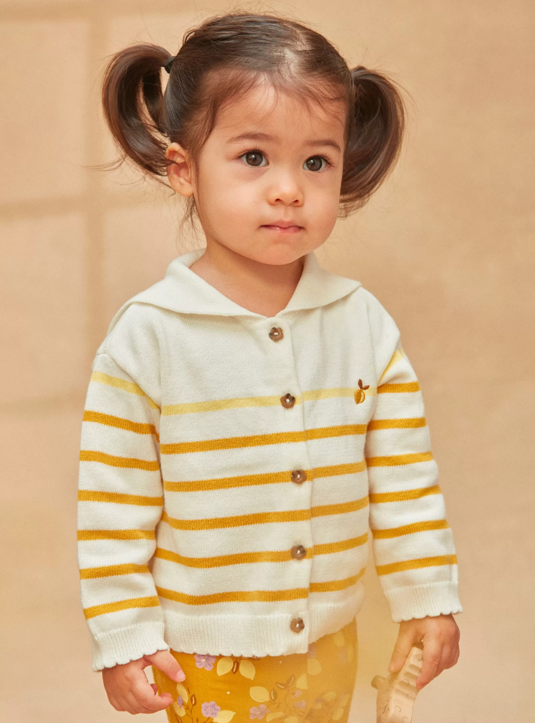 Shop Sergent Major Cardigan Ecru
