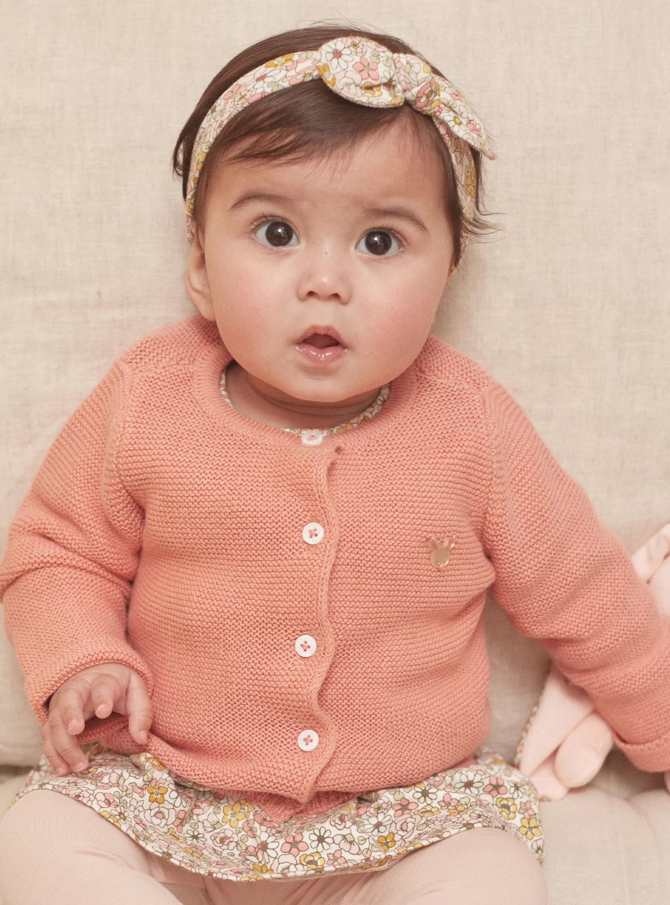 Store Sergent Major Cardigan Rose