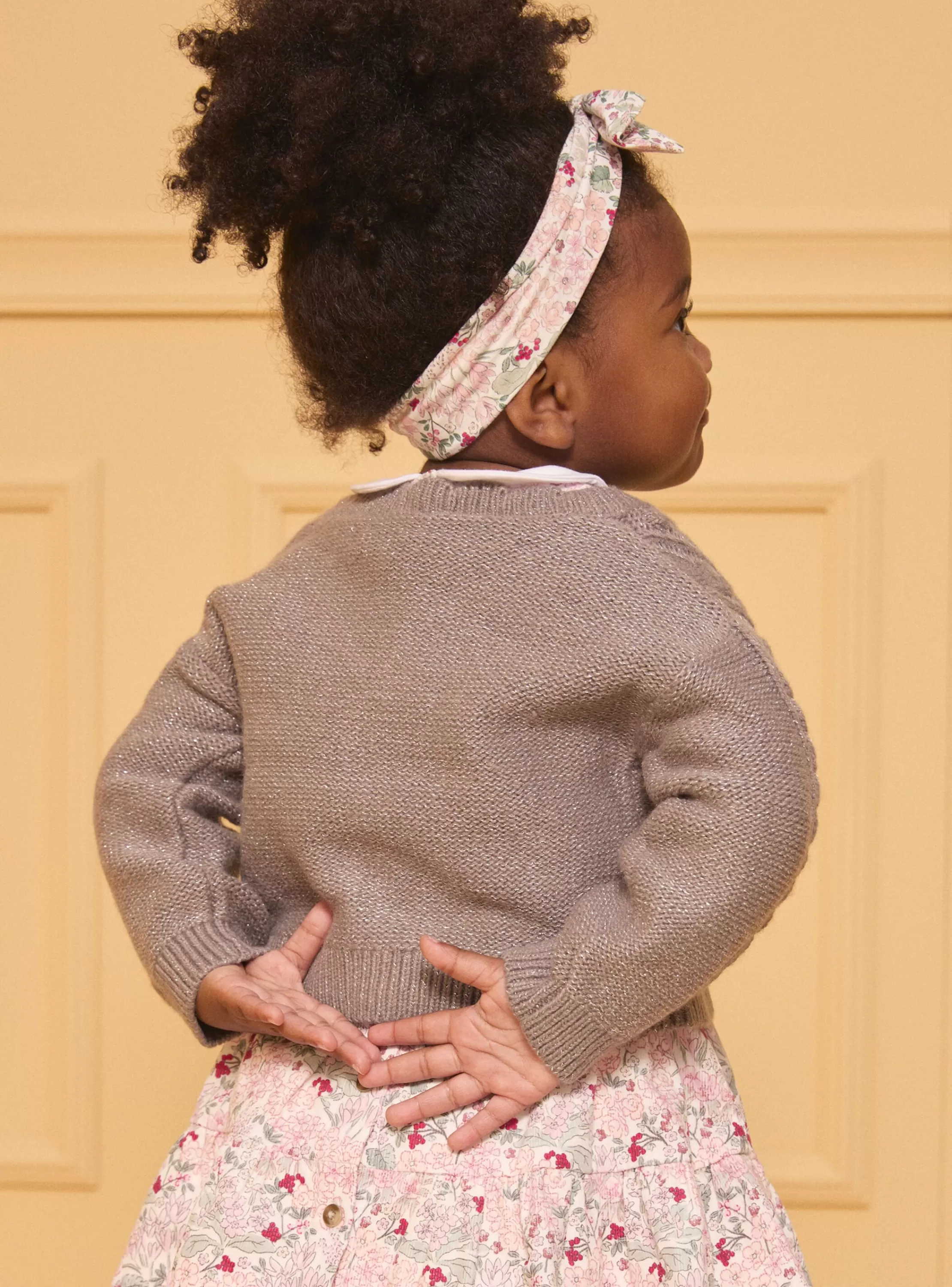Clearance Sergent Major Cardigan tressé fantaisie