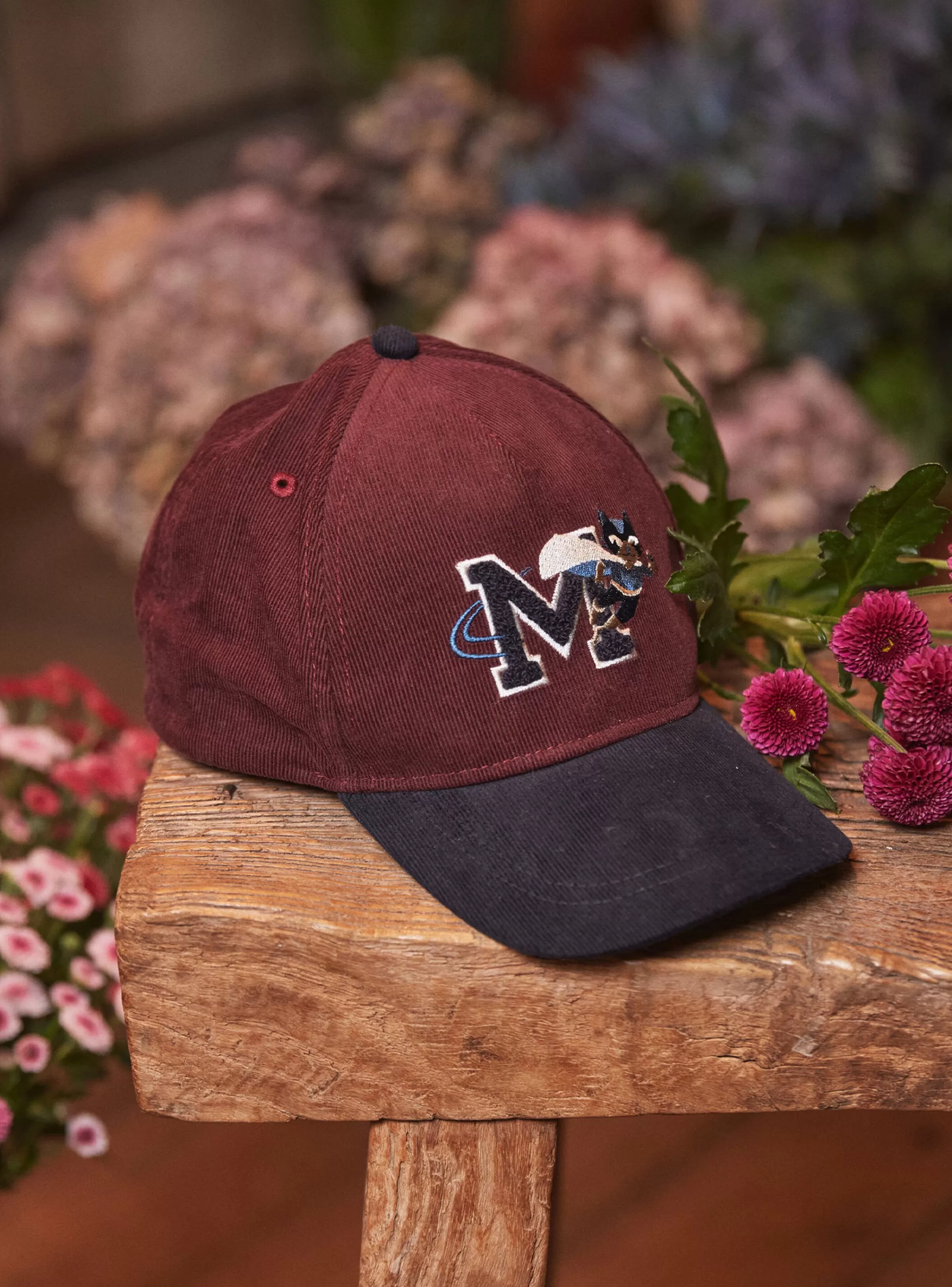 Store Sergent Major Casquette velours côtelé