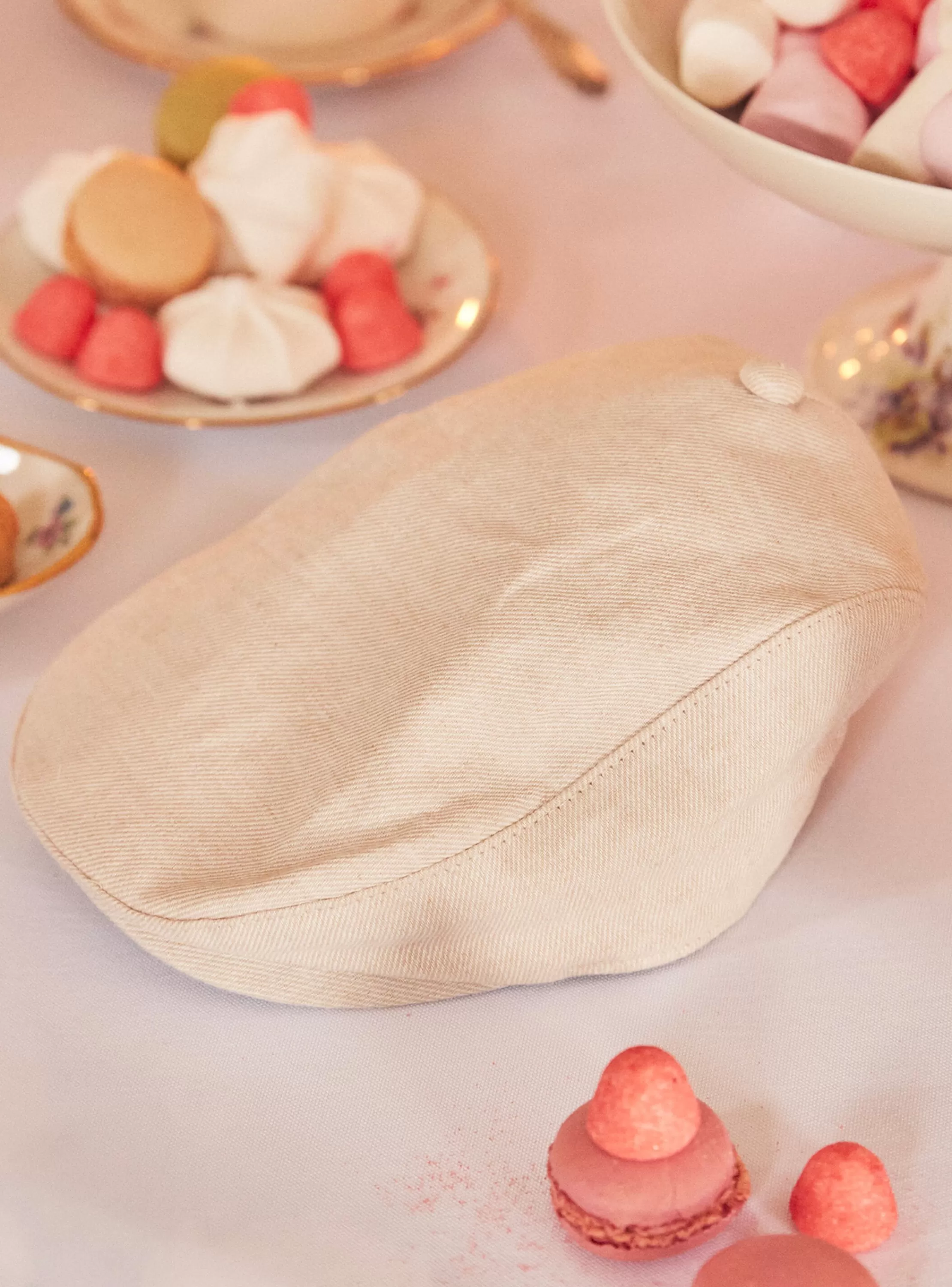 Fashion Sergent Major Chapeau Blanc