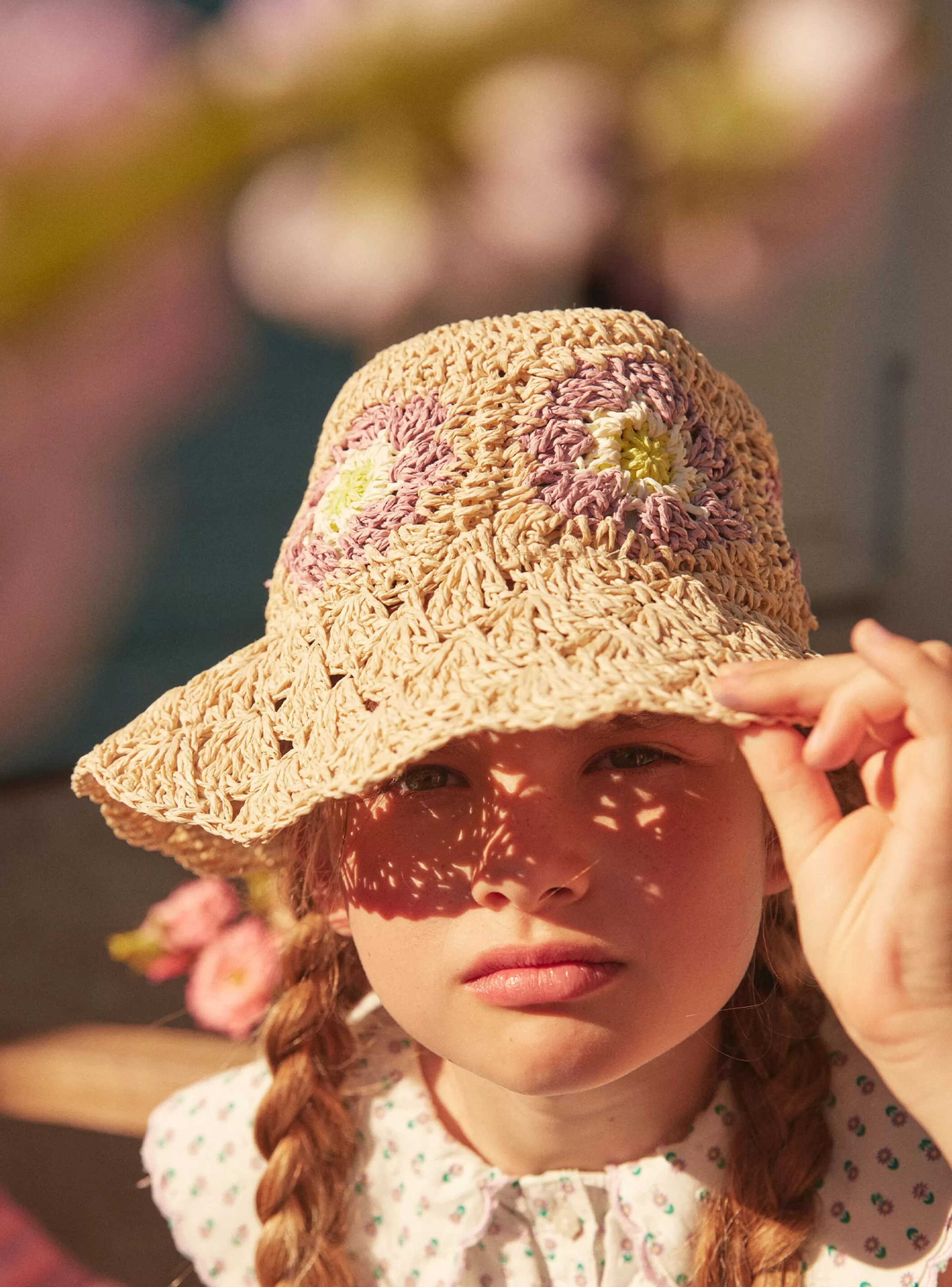 Cheap Sergent Major Chapeau de paille beige
