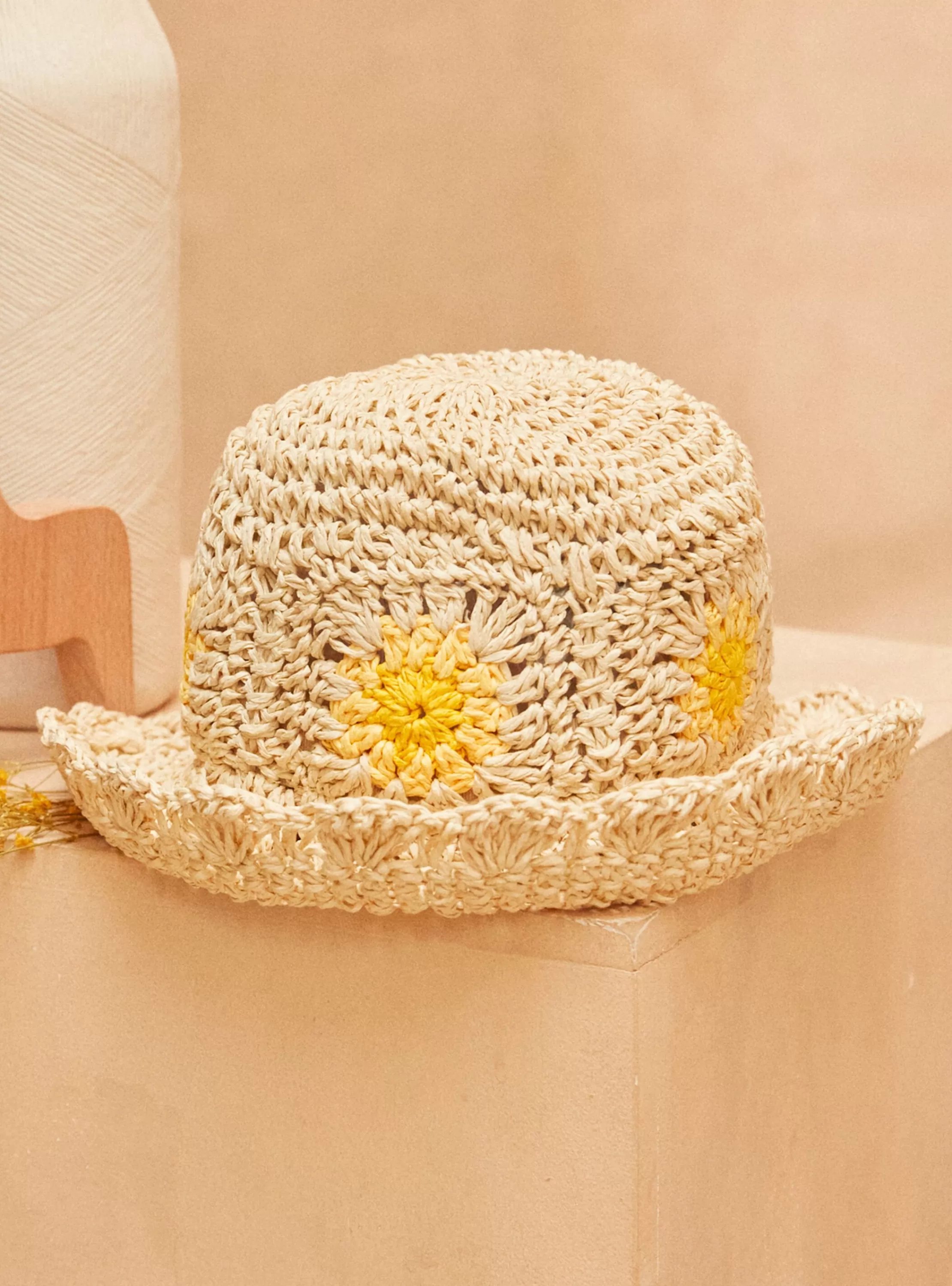 Shop Sergent Major Chapeau Ecru