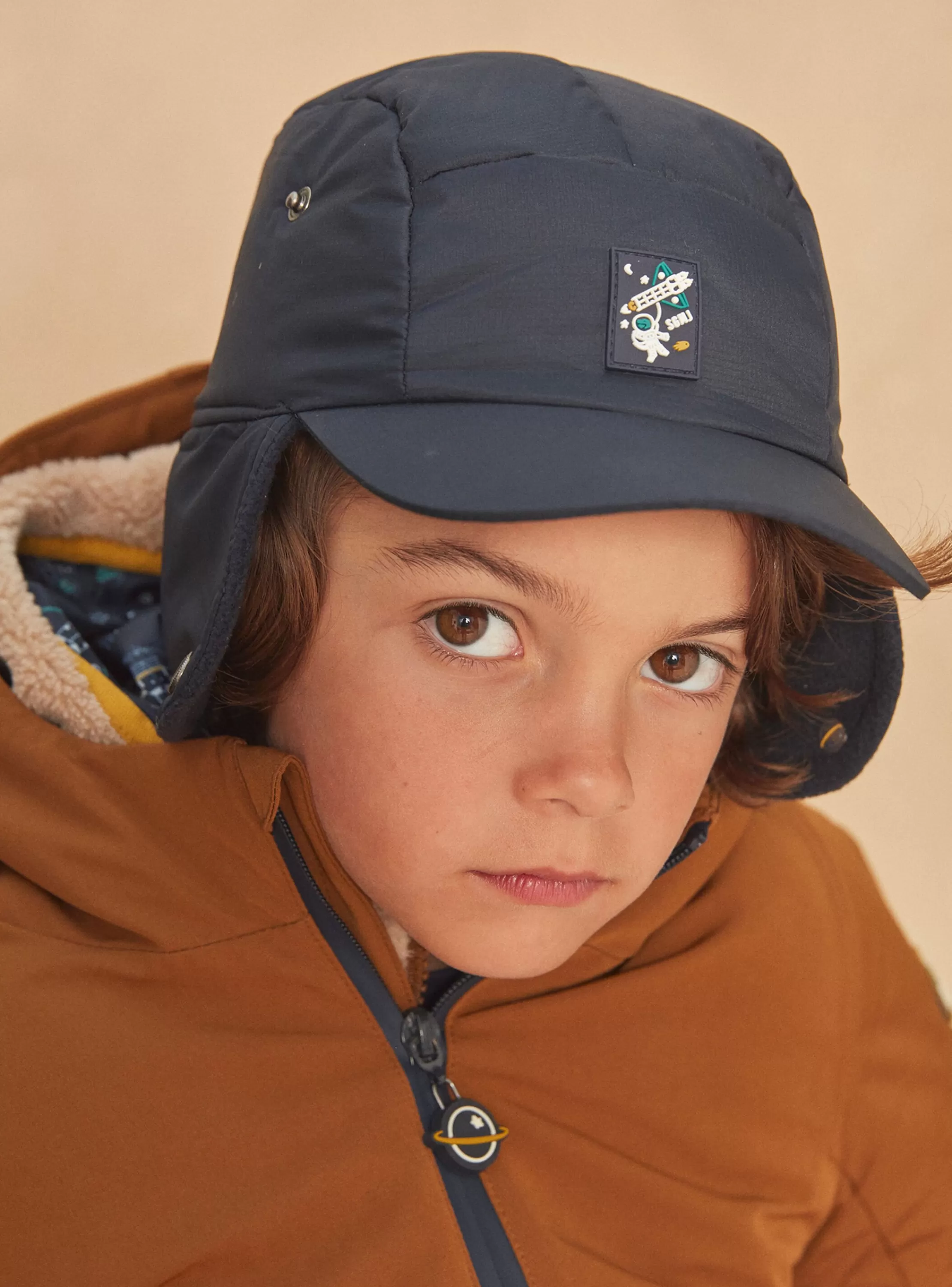 Shop Sergent Major Chapka bleu nuit