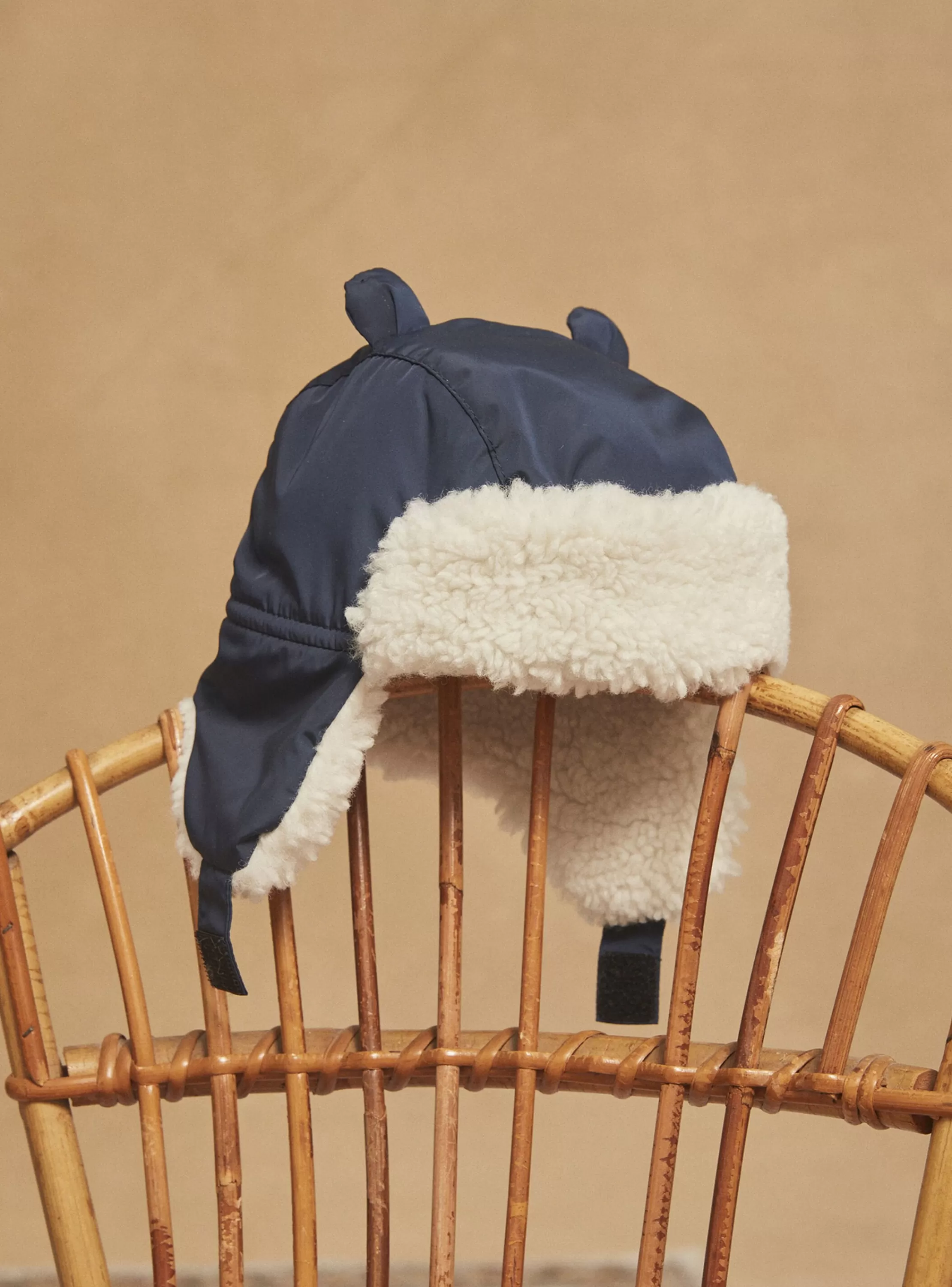 Sale Sergent Major Chapka bleu nuit en canvas