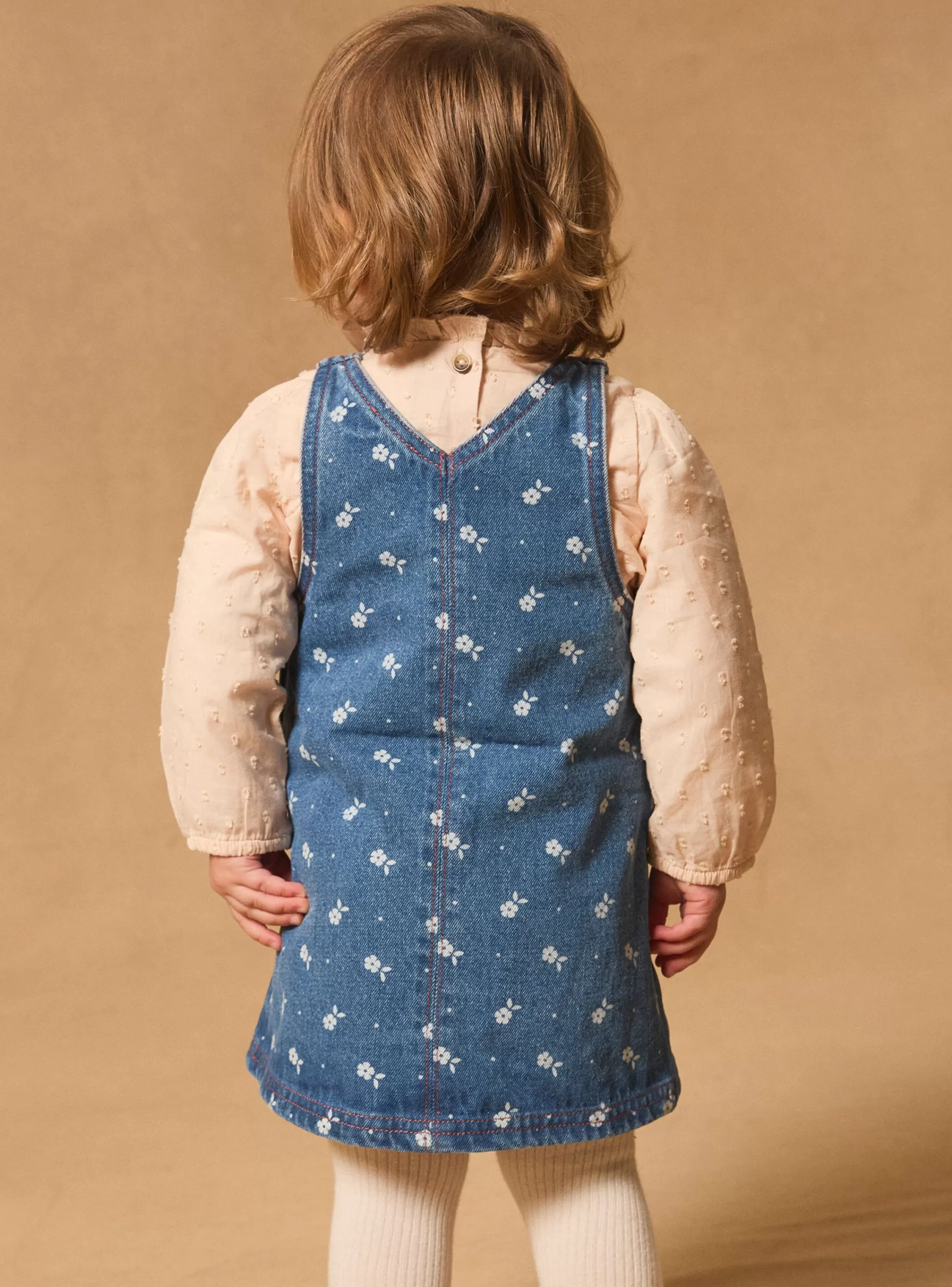 Best Sergent Major Chasuble en denim floral