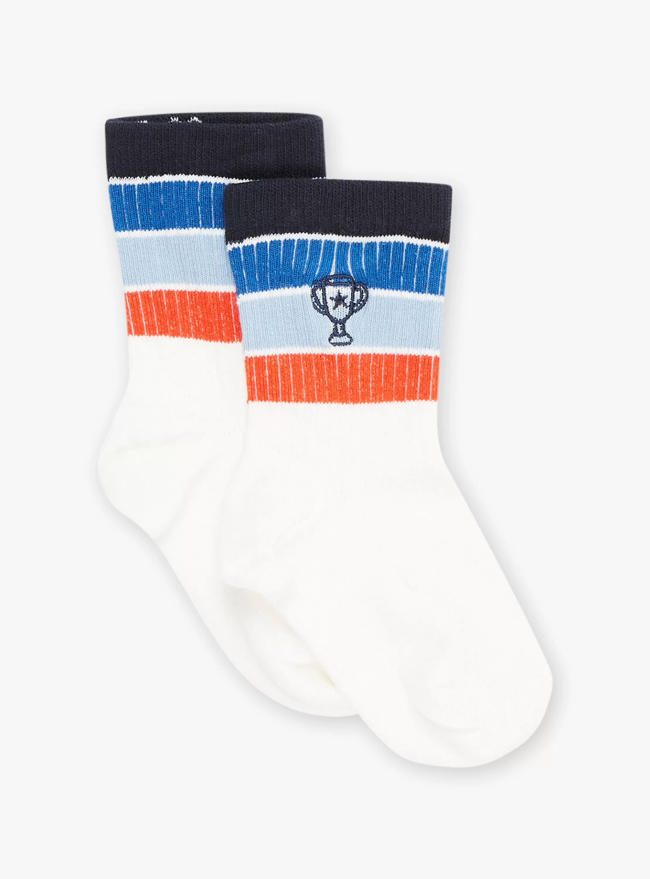 Shop Sergent Major Chaussettes Ecrue