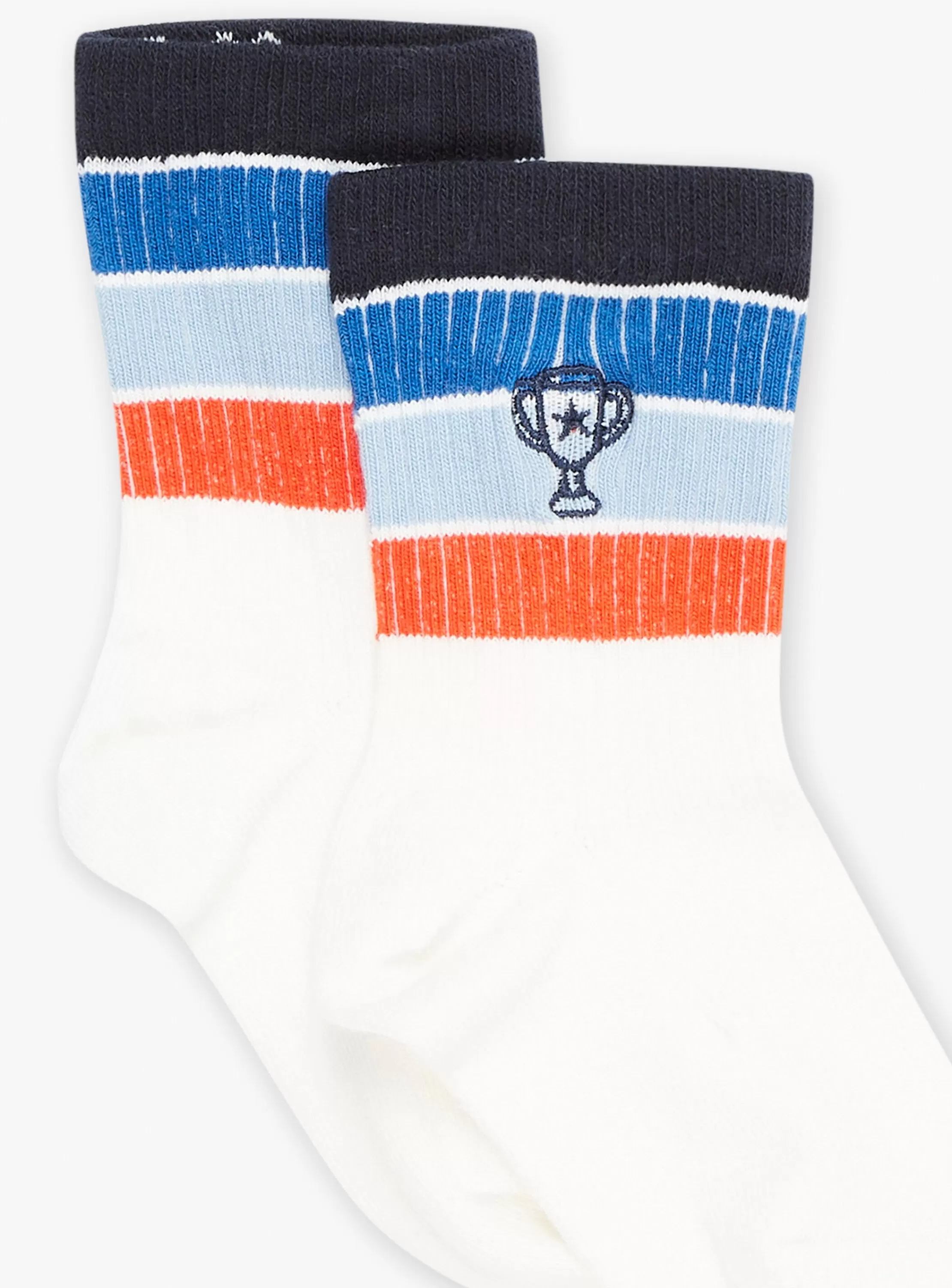 Shop Sergent Major Chaussettes Ecrue