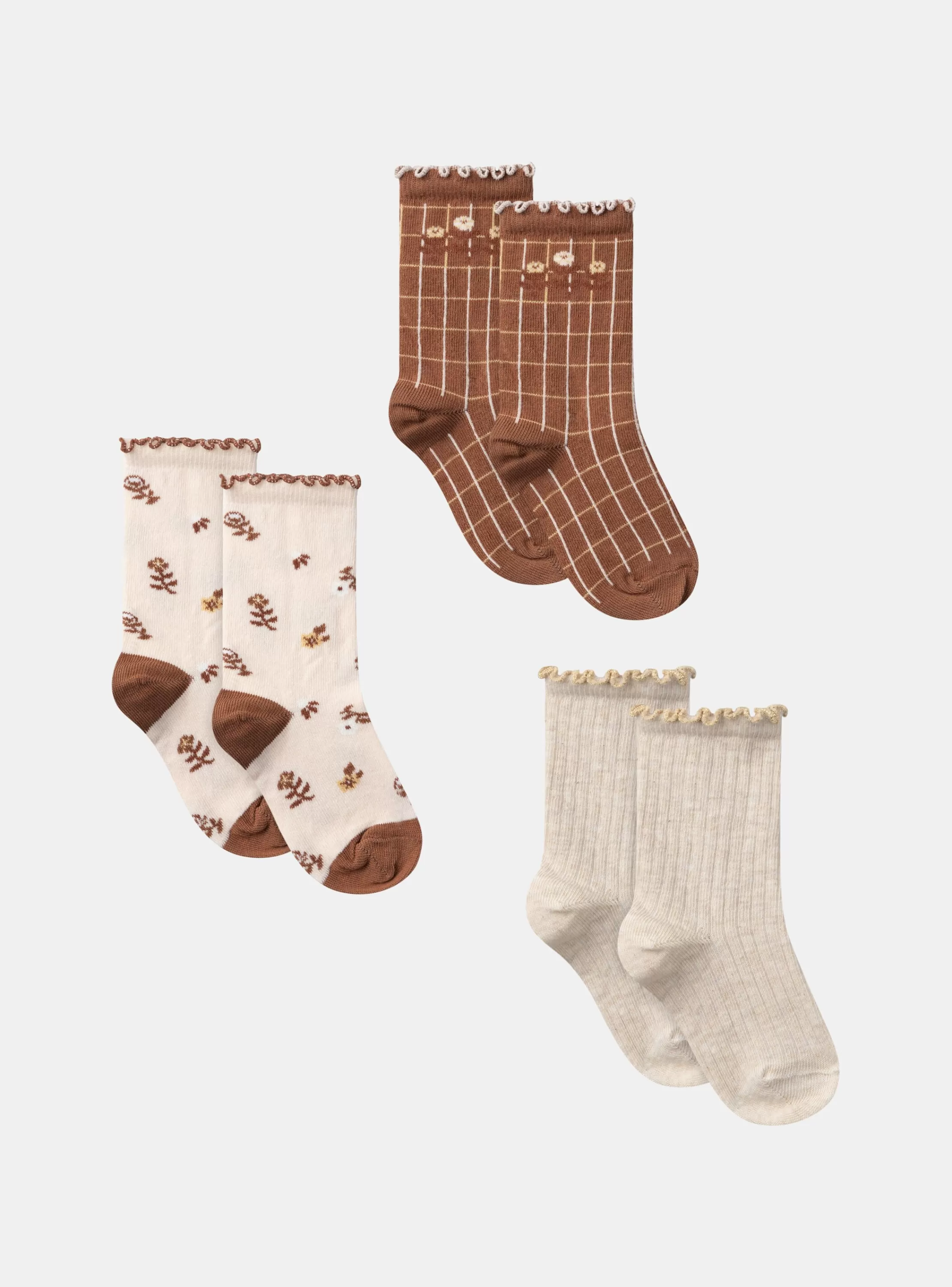 New Sergent Major chaussettes lotx3 Rose