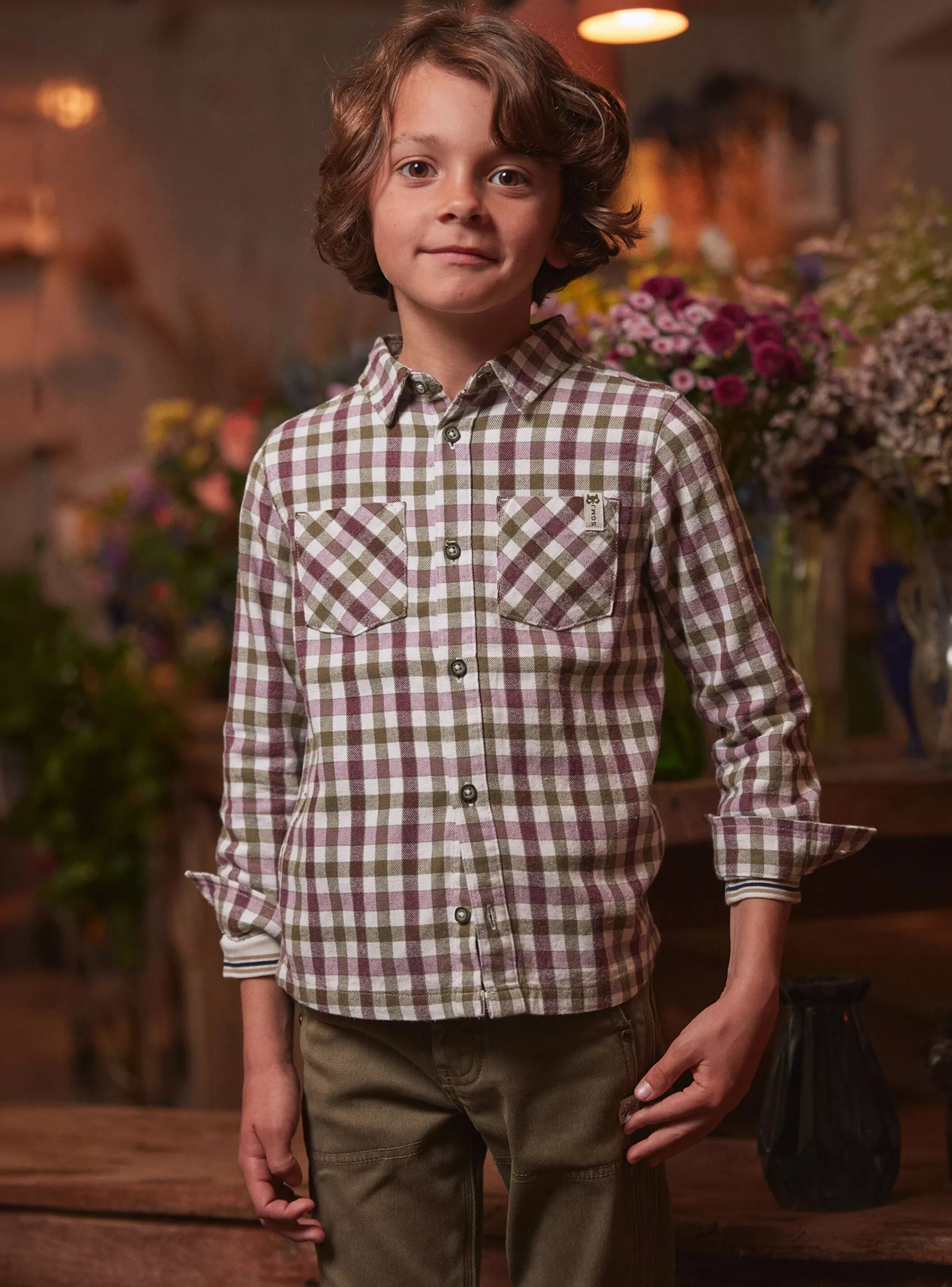 Best Sale Sergent Major Chemise à Carreaux
