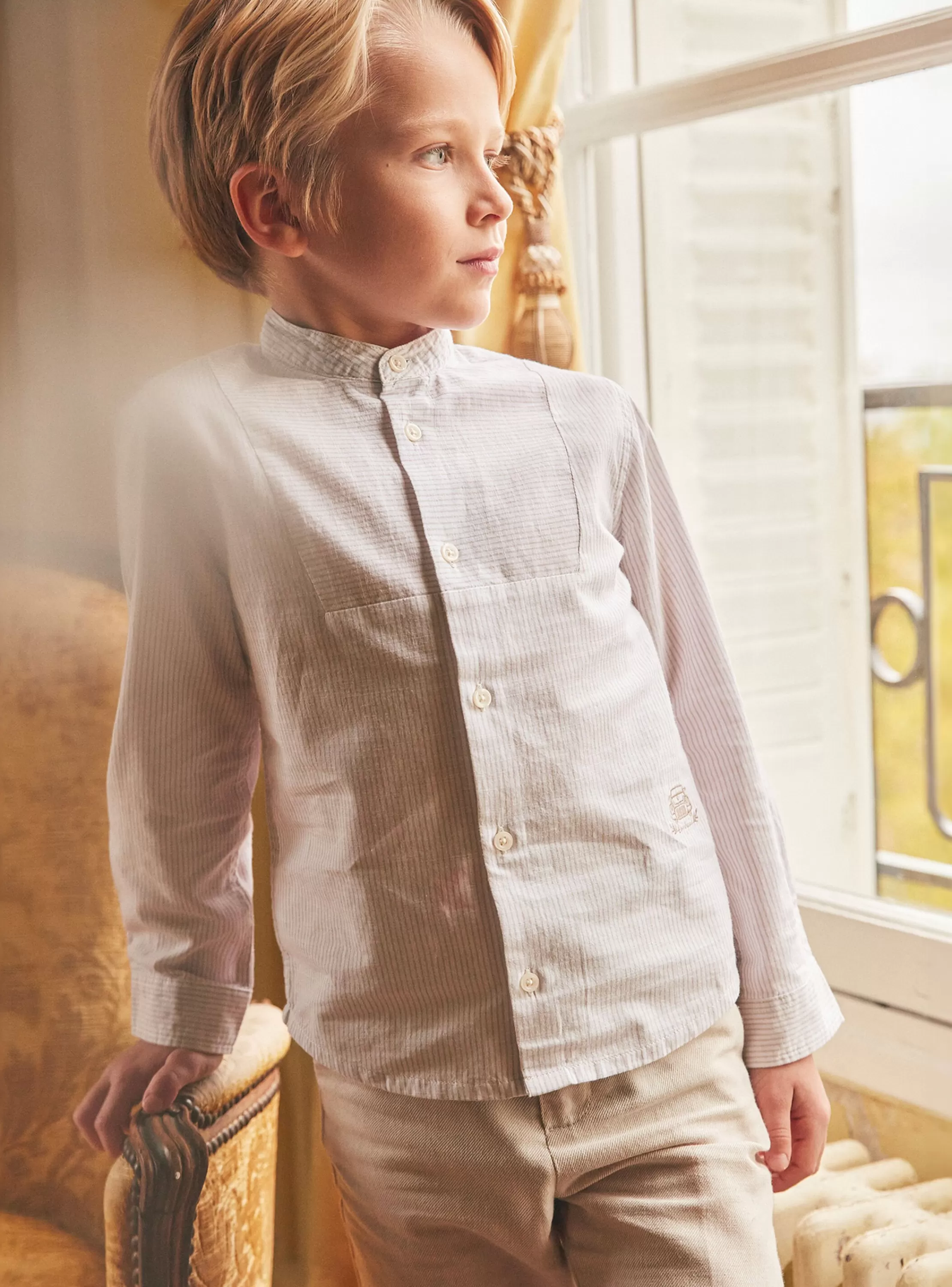 Discount Sergent Major Chemise Blanche