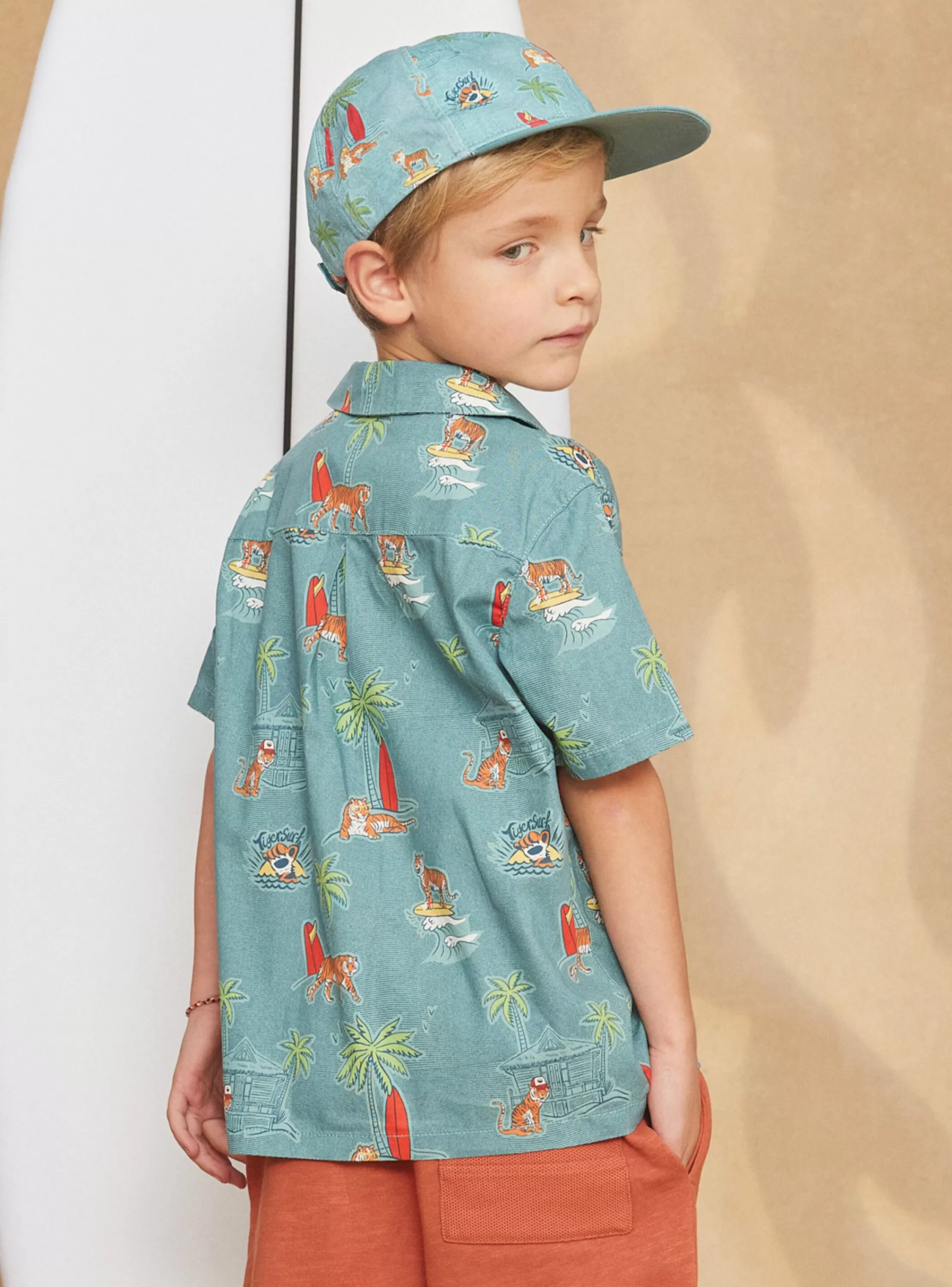 Store Sergent Major Chemise Bleue
