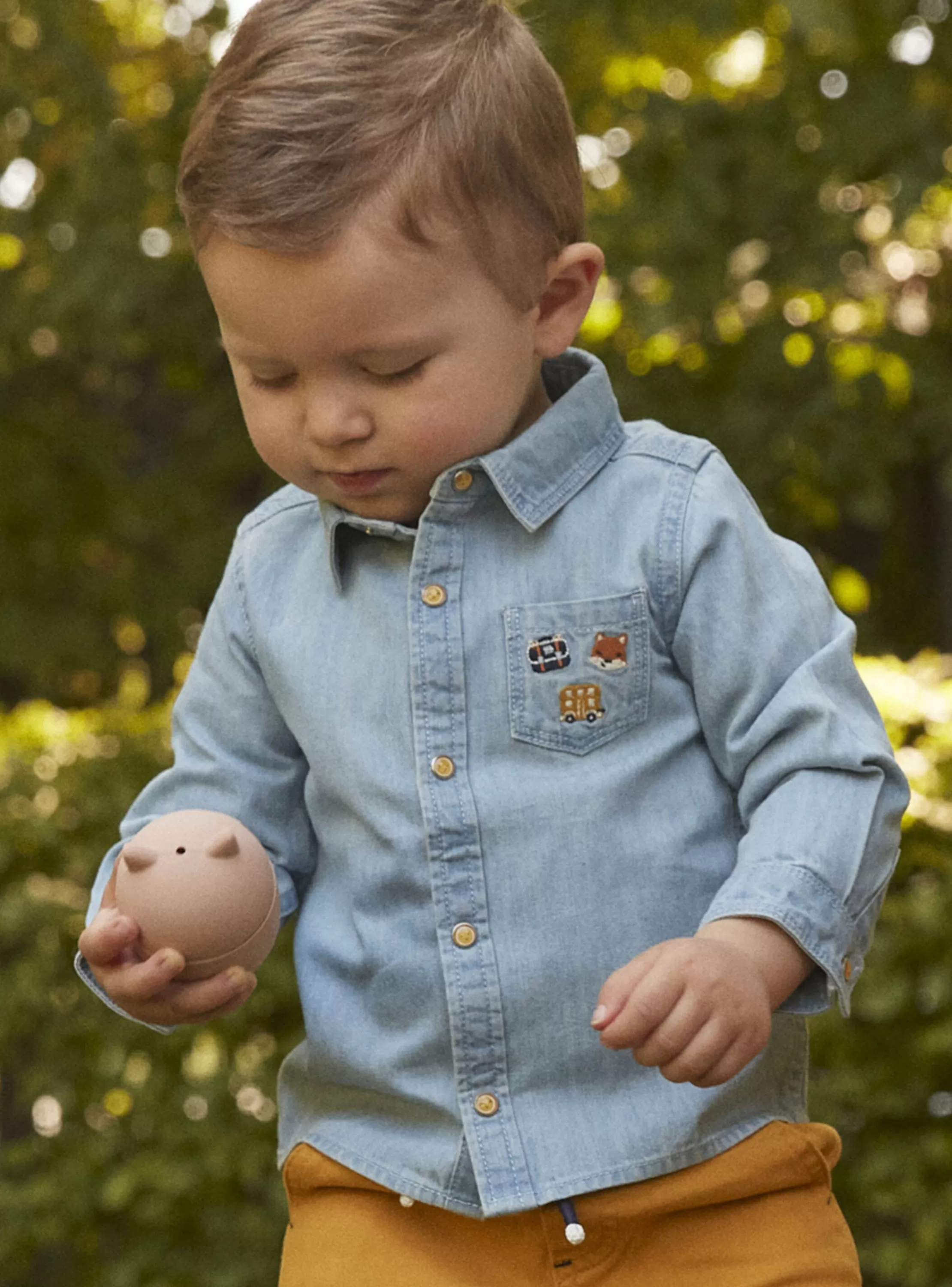 Clearance Sergent Major Chemise bleue en jean