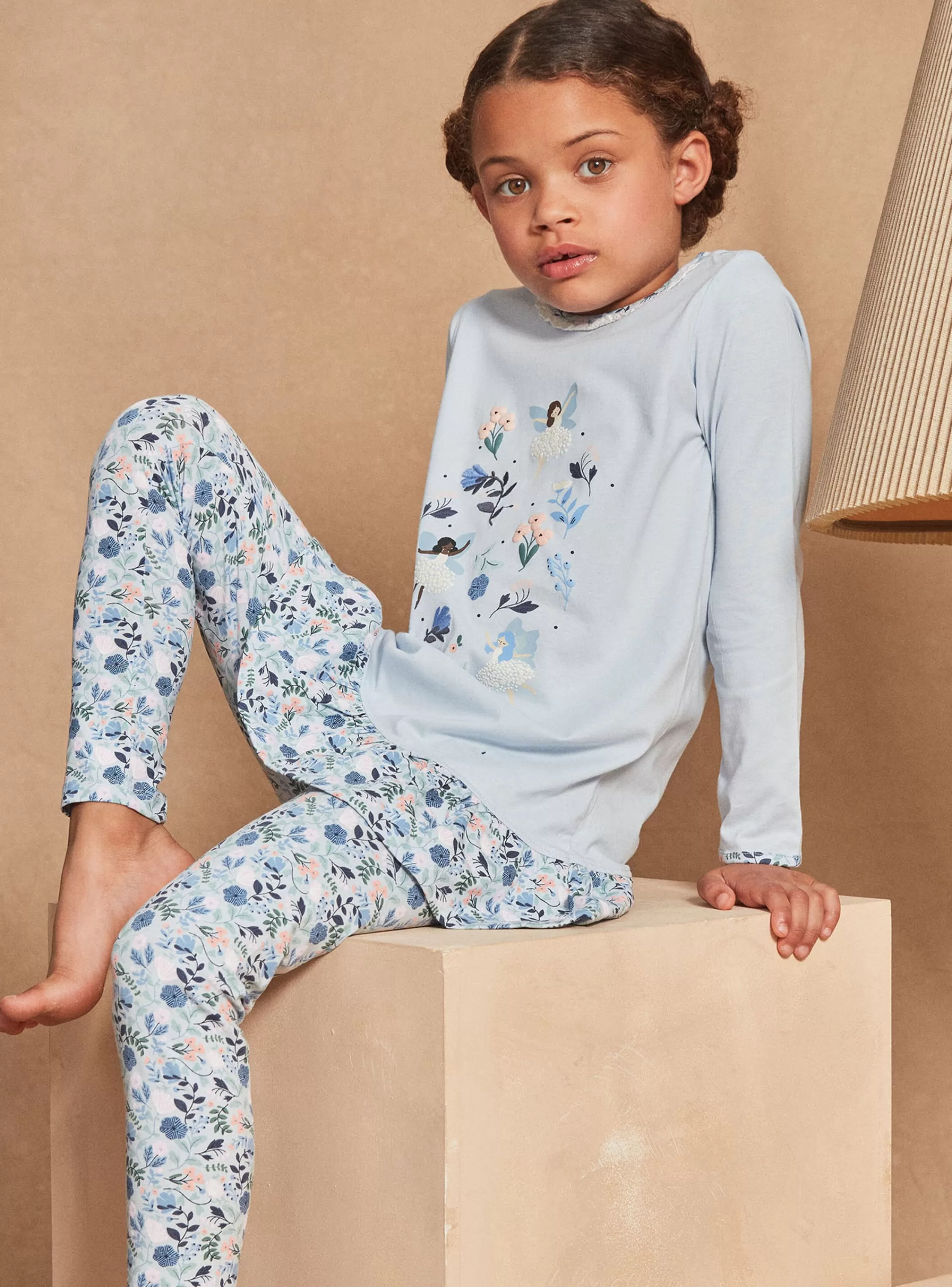 Cheap Sergent Major Chemise de nuit et legging bleu