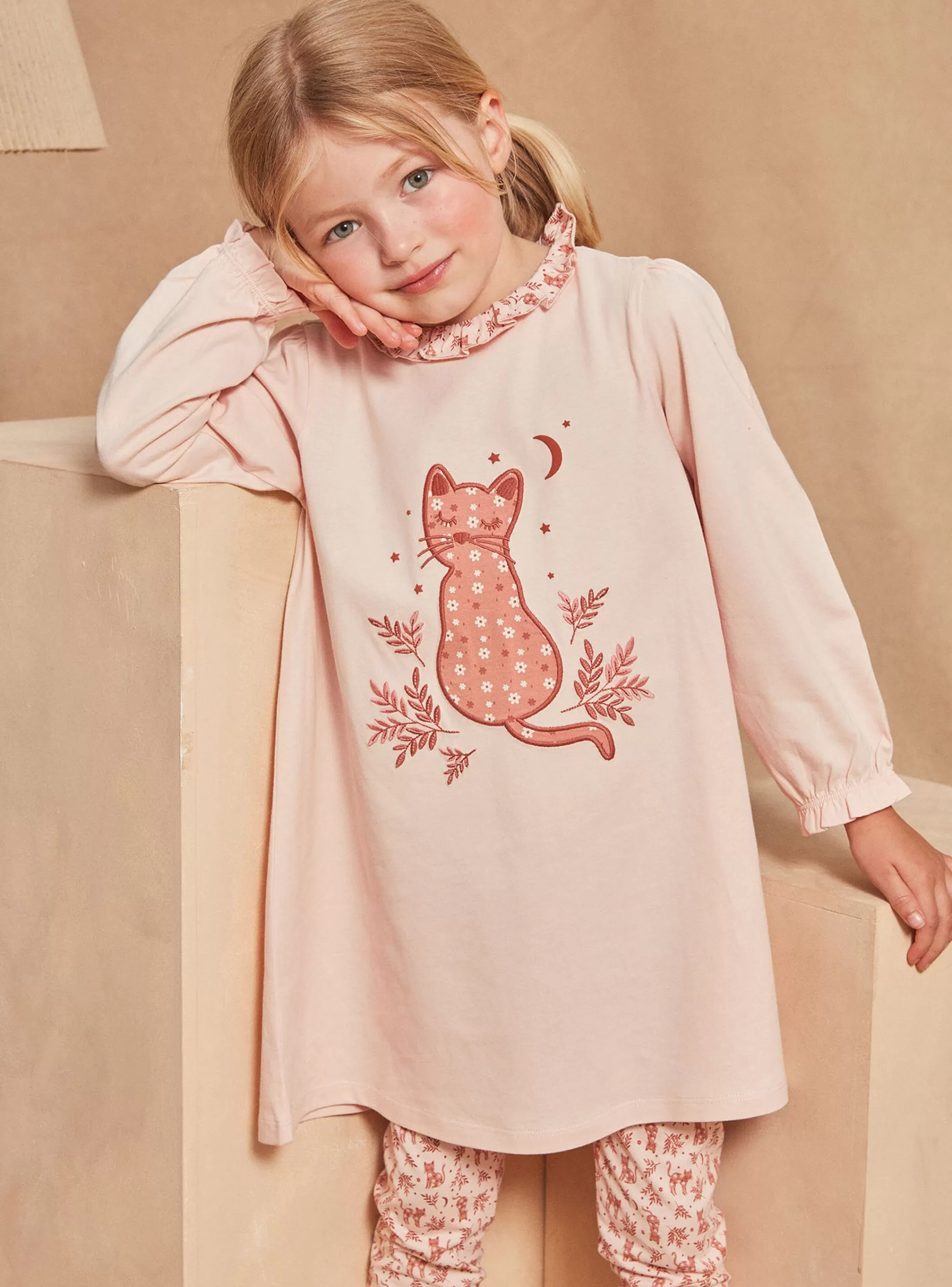 Sale Sergent Major Chemise de nuit et legging rose