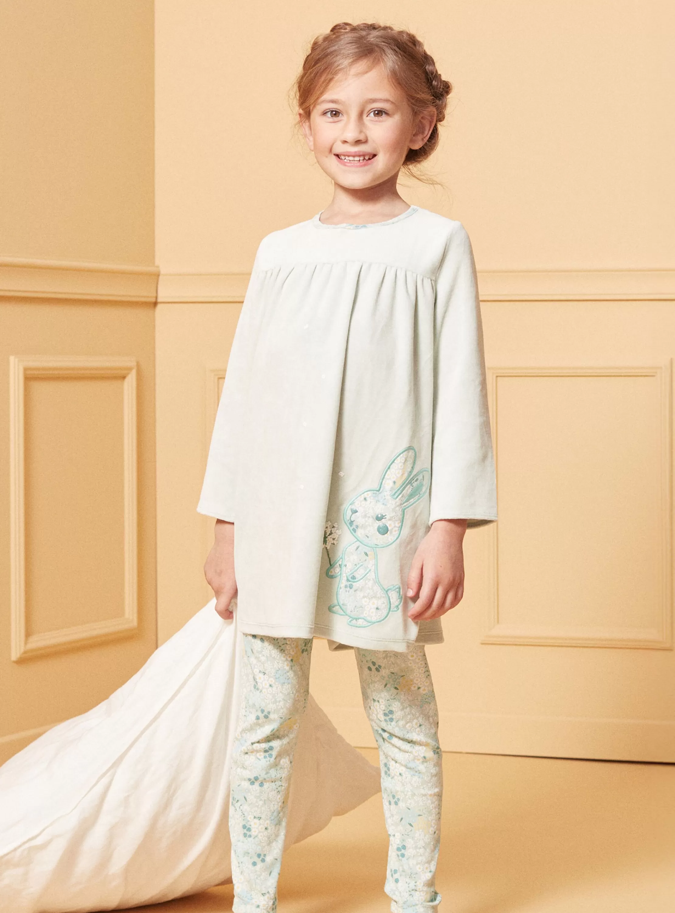 Outlet Sergent Major Chemise de nuit Lapin en velours