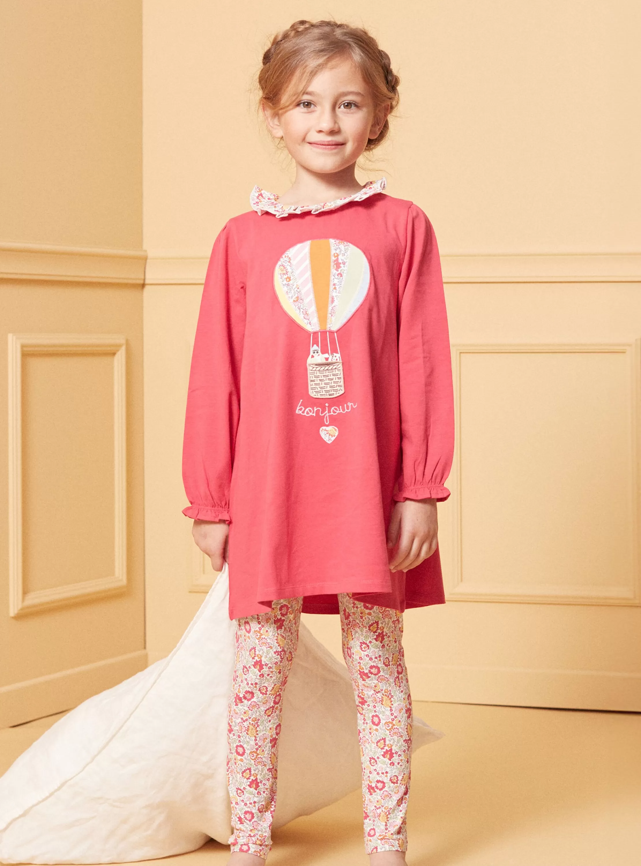 Hot Sergent Major Chemise de nuit Montgolfier en jersey