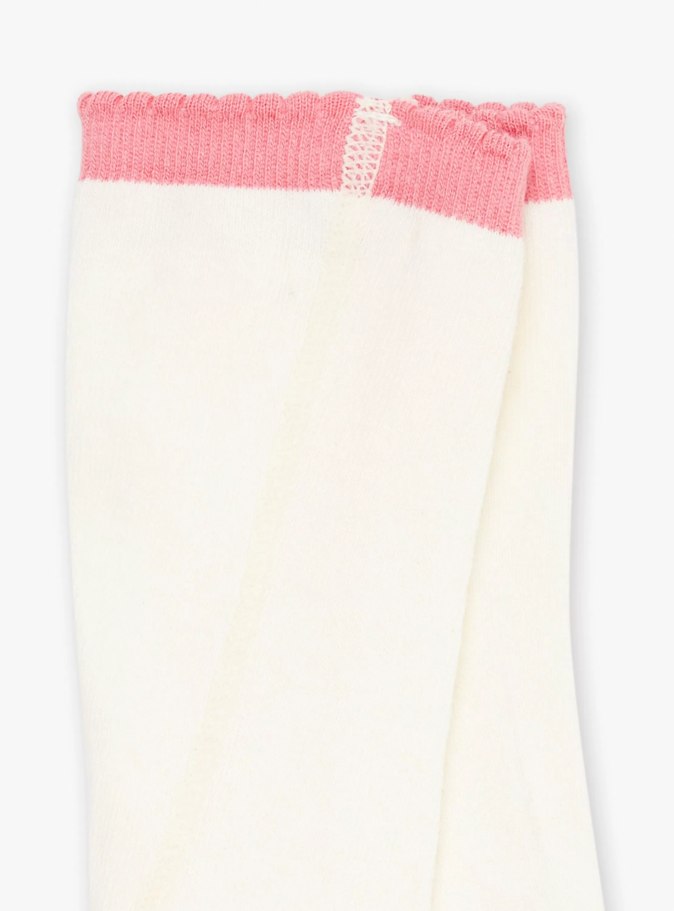 Shop Sergent Major Collants écrus à motif chat