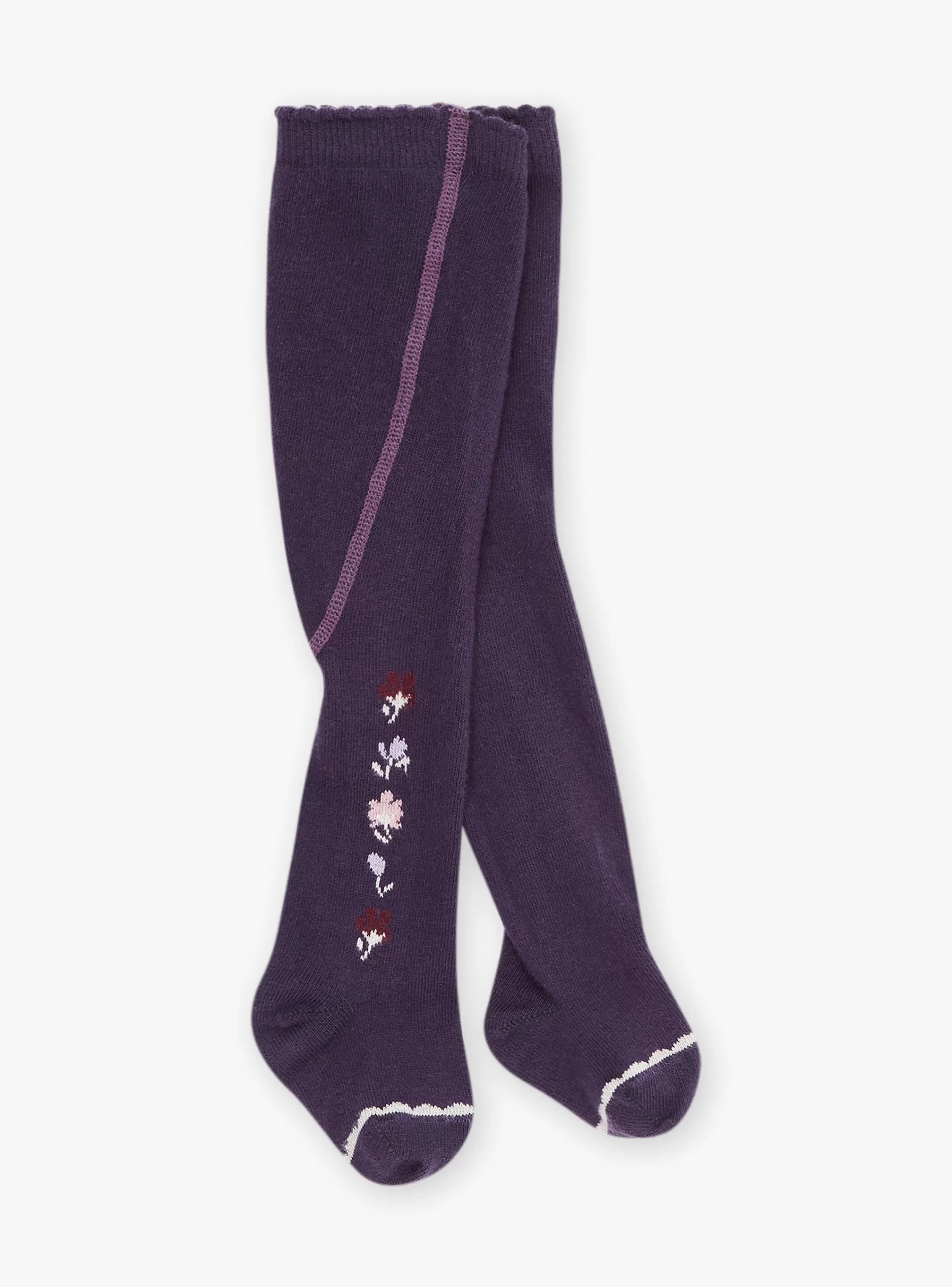 Best Sale Sergent Major Collants lavande à motifs fleuris