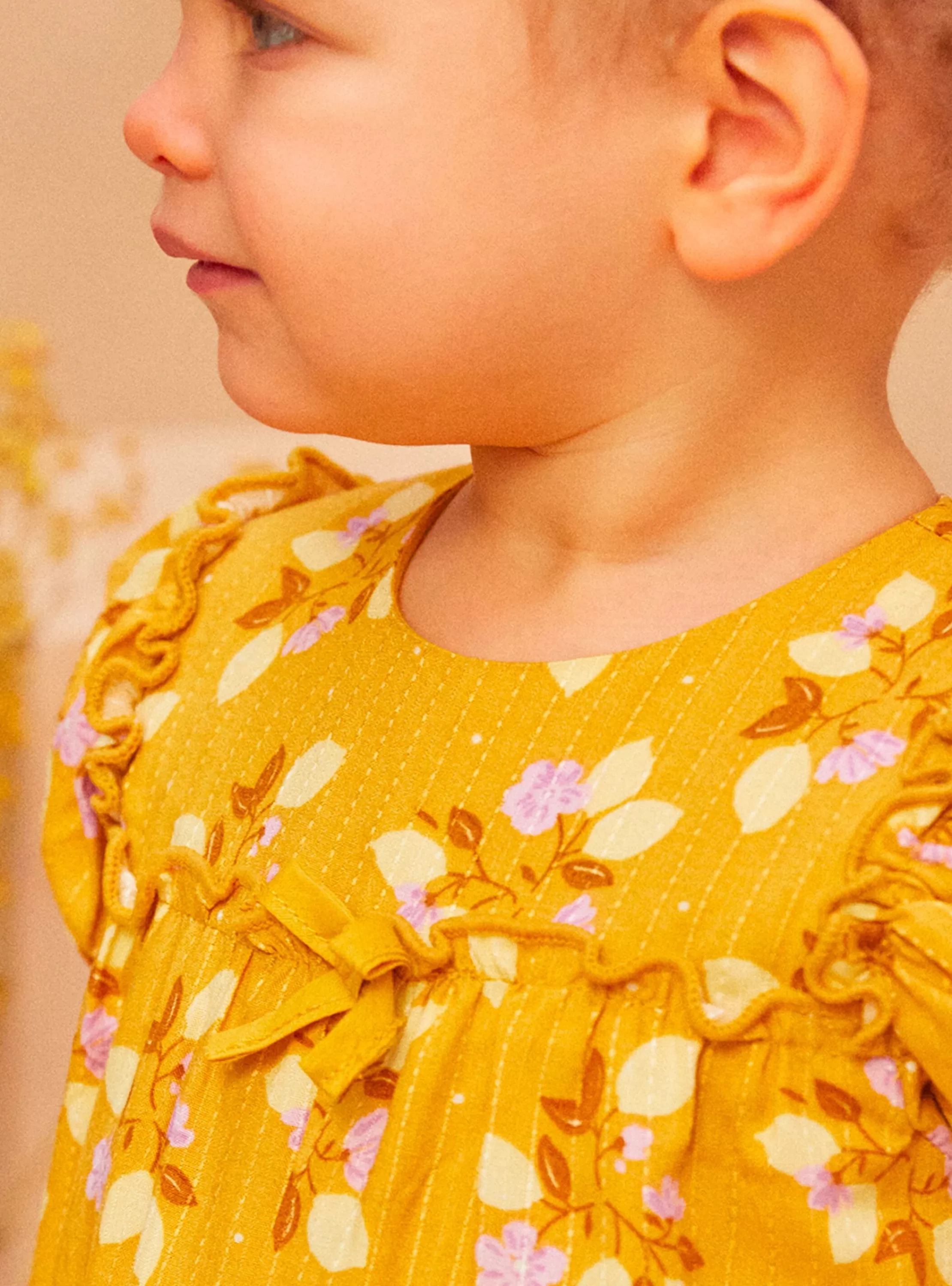 Clearance Sergent Major Combinaison jaune imprimés nature
