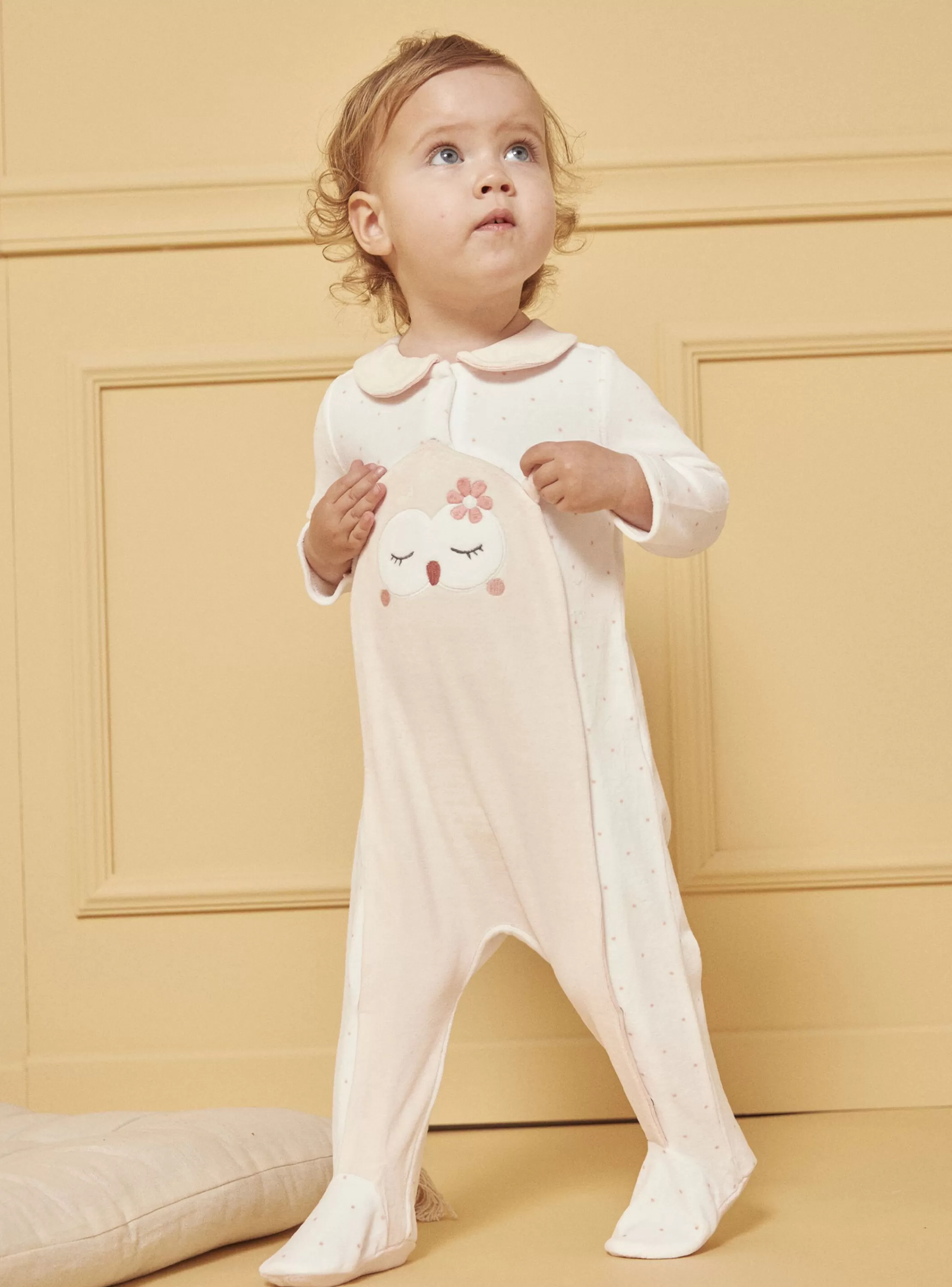 Best Sergent Major Dors-bien en velours hibou
