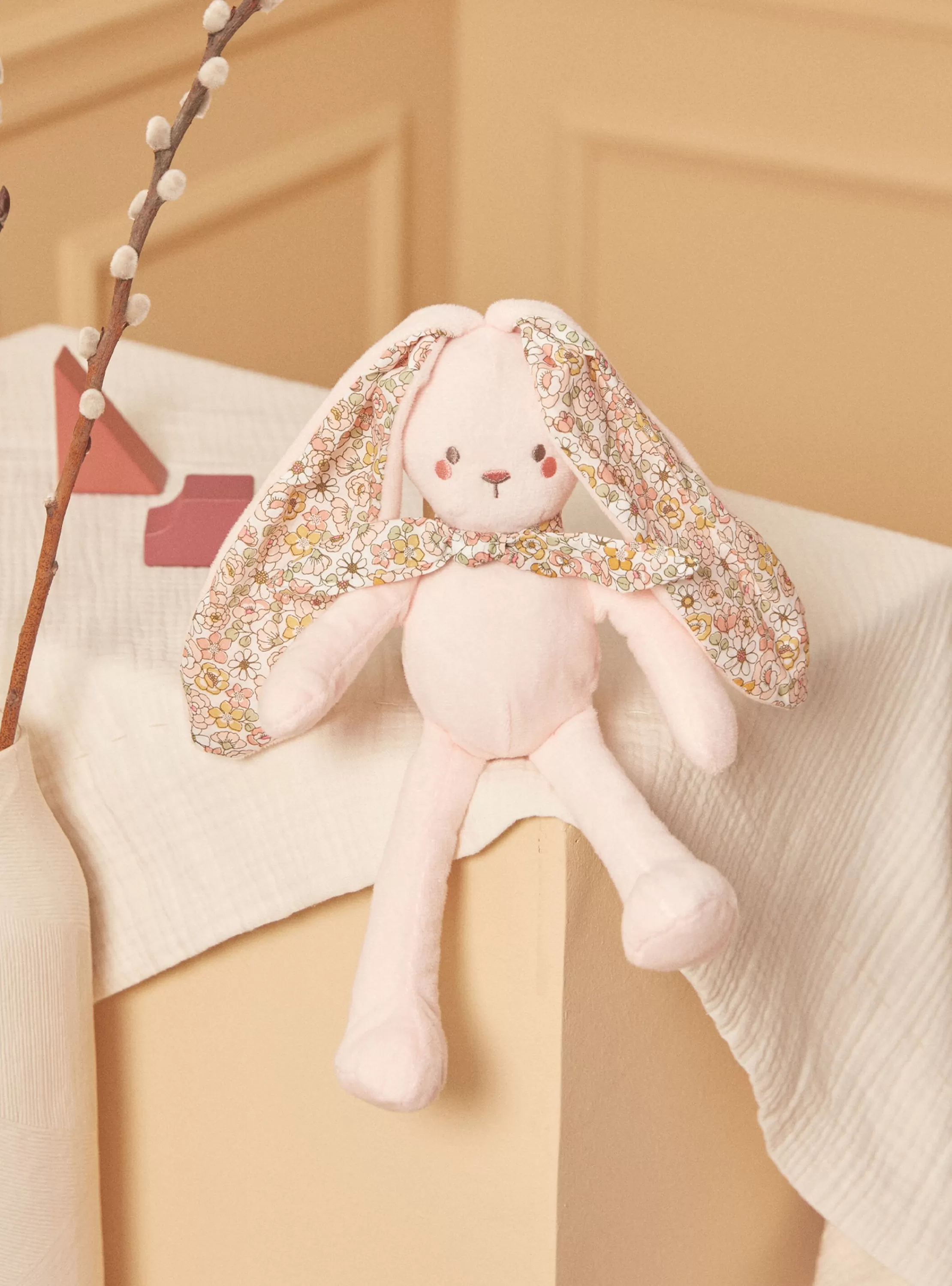 Clearance Sergent Major Doudou de naissance lapin rose poudré