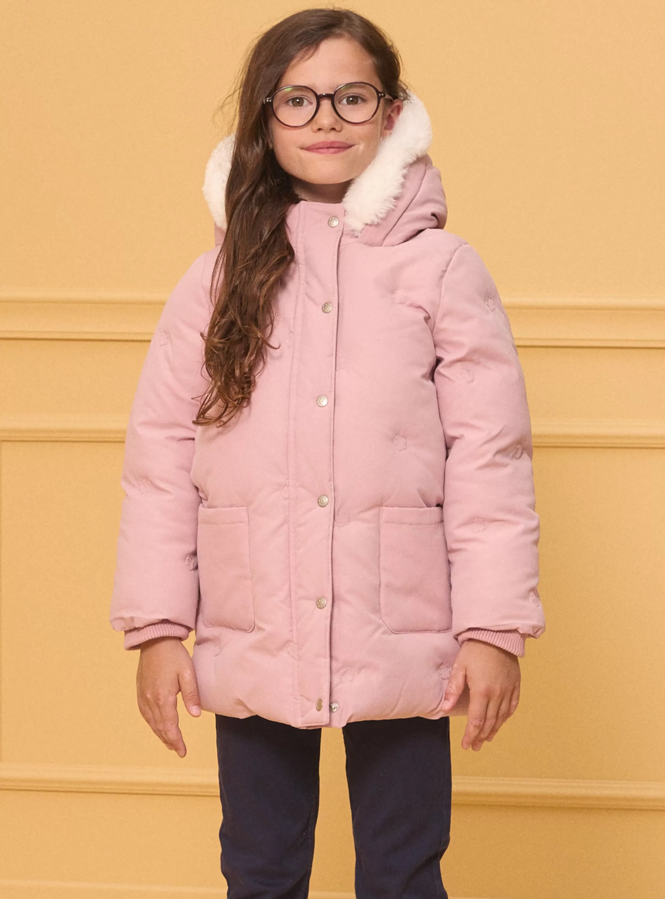 Shop Sergent Major Doudoune longue à capuche