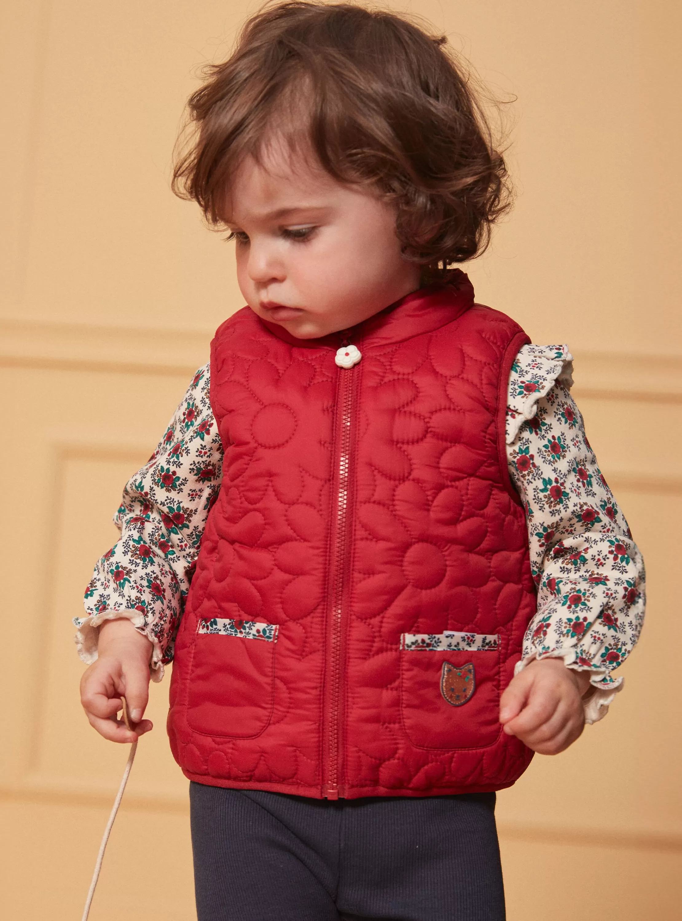 Fashion Sergent Major Doudoune Rouge