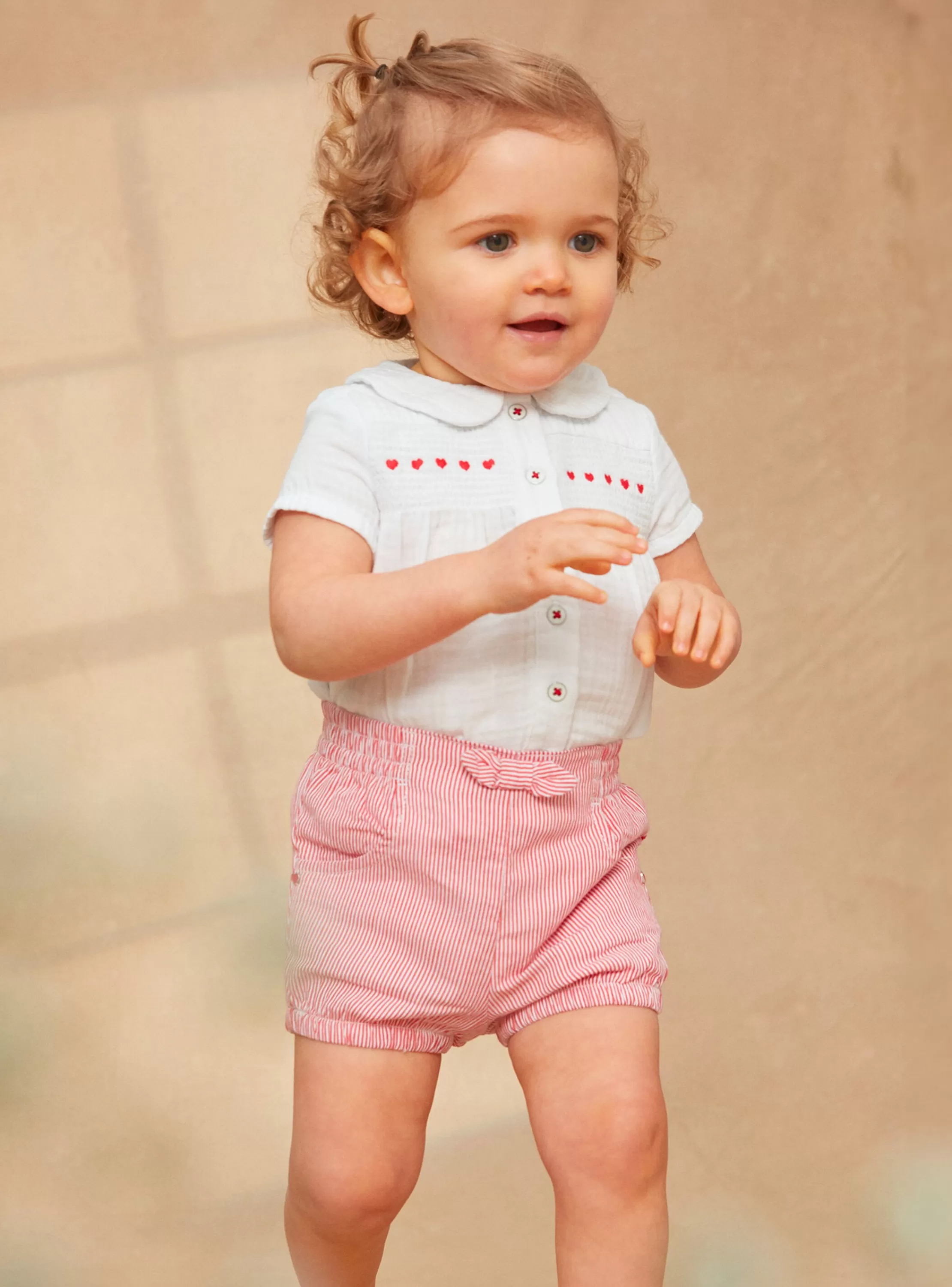 Discount Sergent Major Ensemble blouse et short rayé