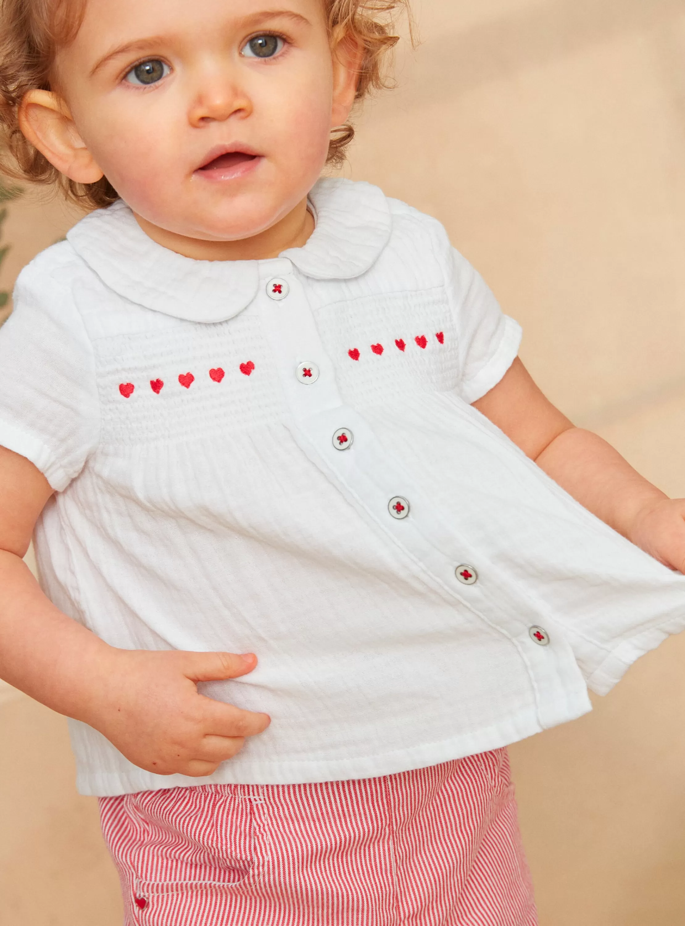 Discount Sergent Major Ensemble blouse et short rayé