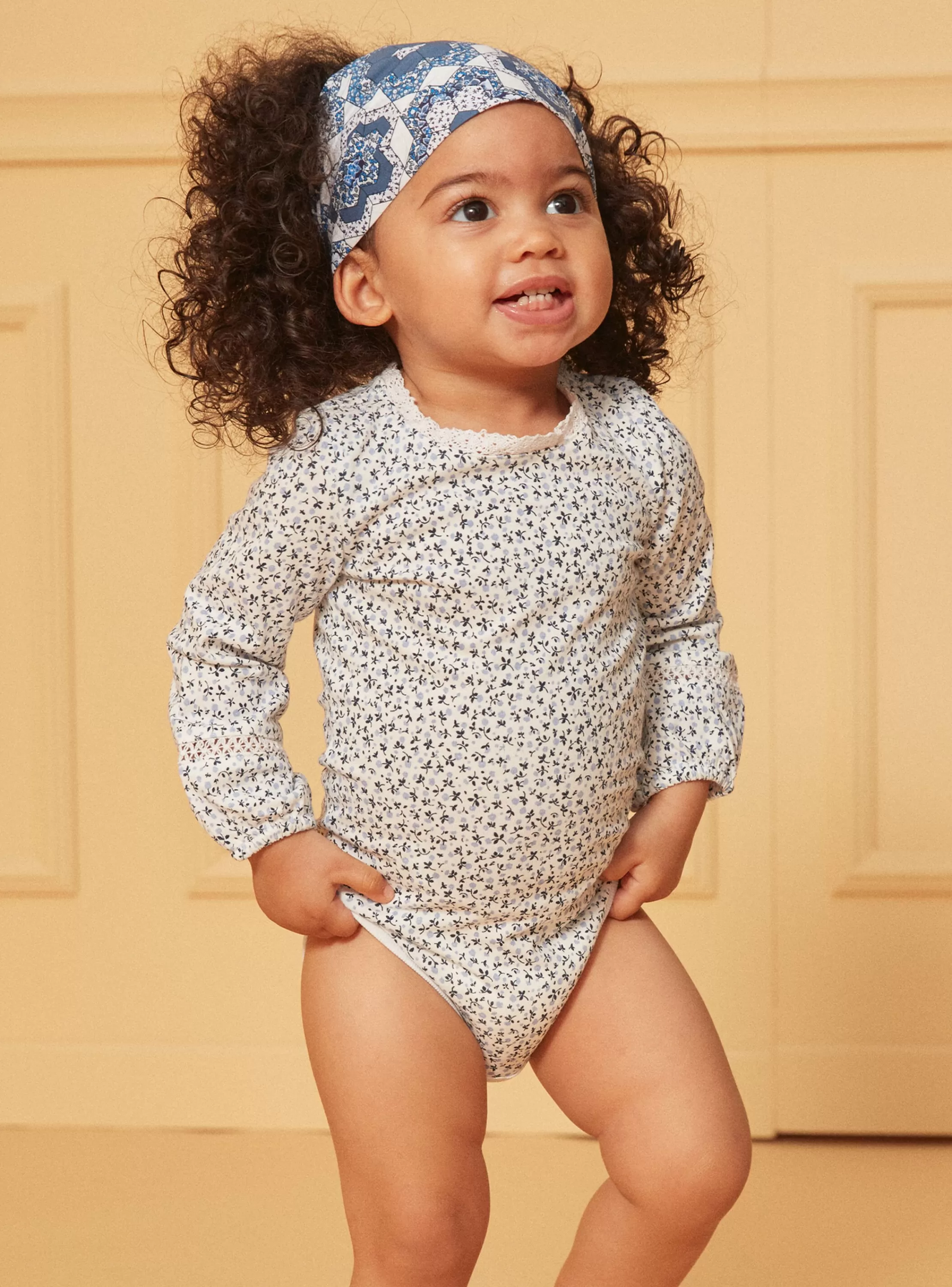 Cheap Sergent Major Ensemble body et robe chasuble bleu et écru