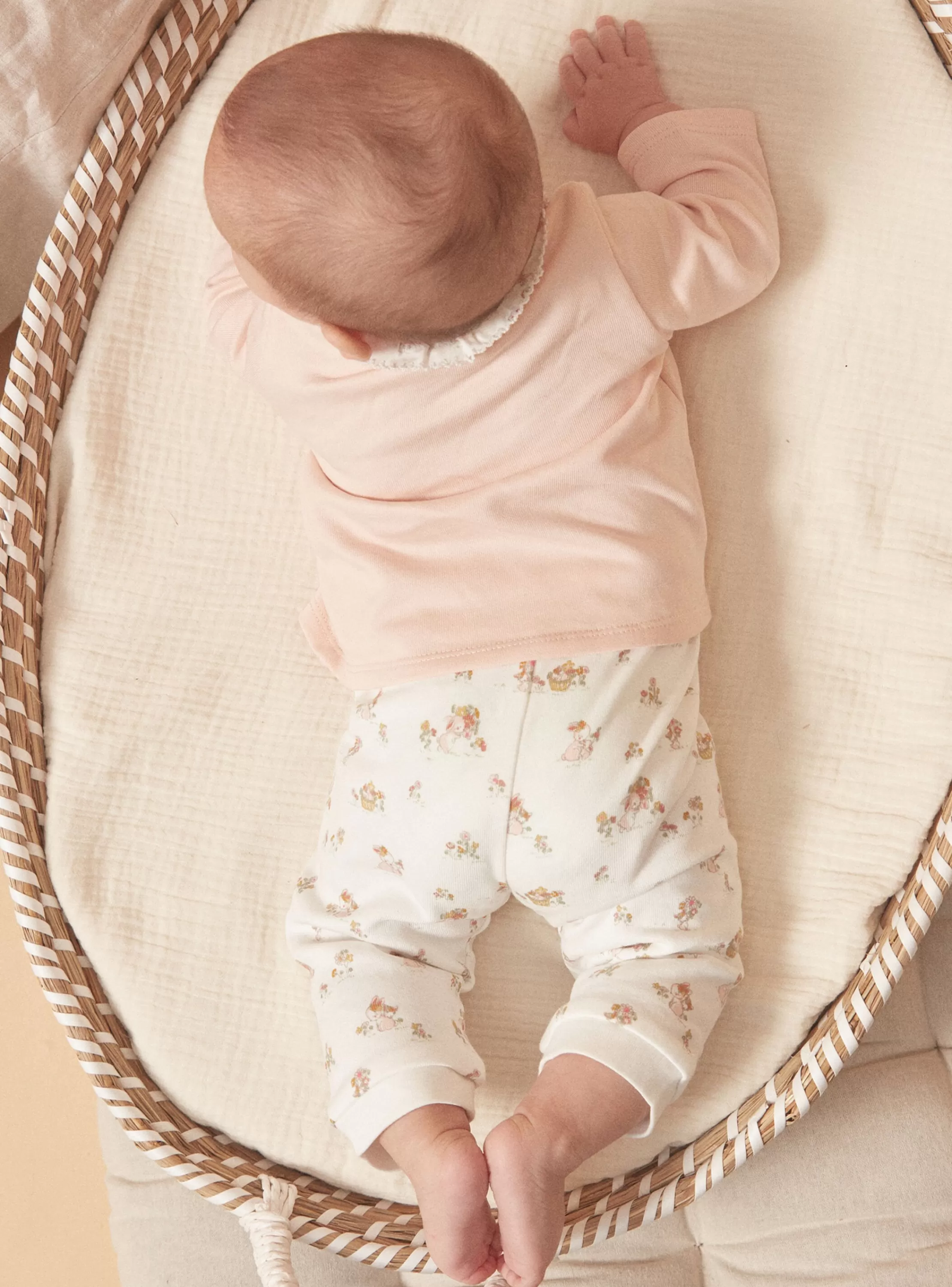 Fashion Sergent Major Ensemble haut et pantalon rose clair