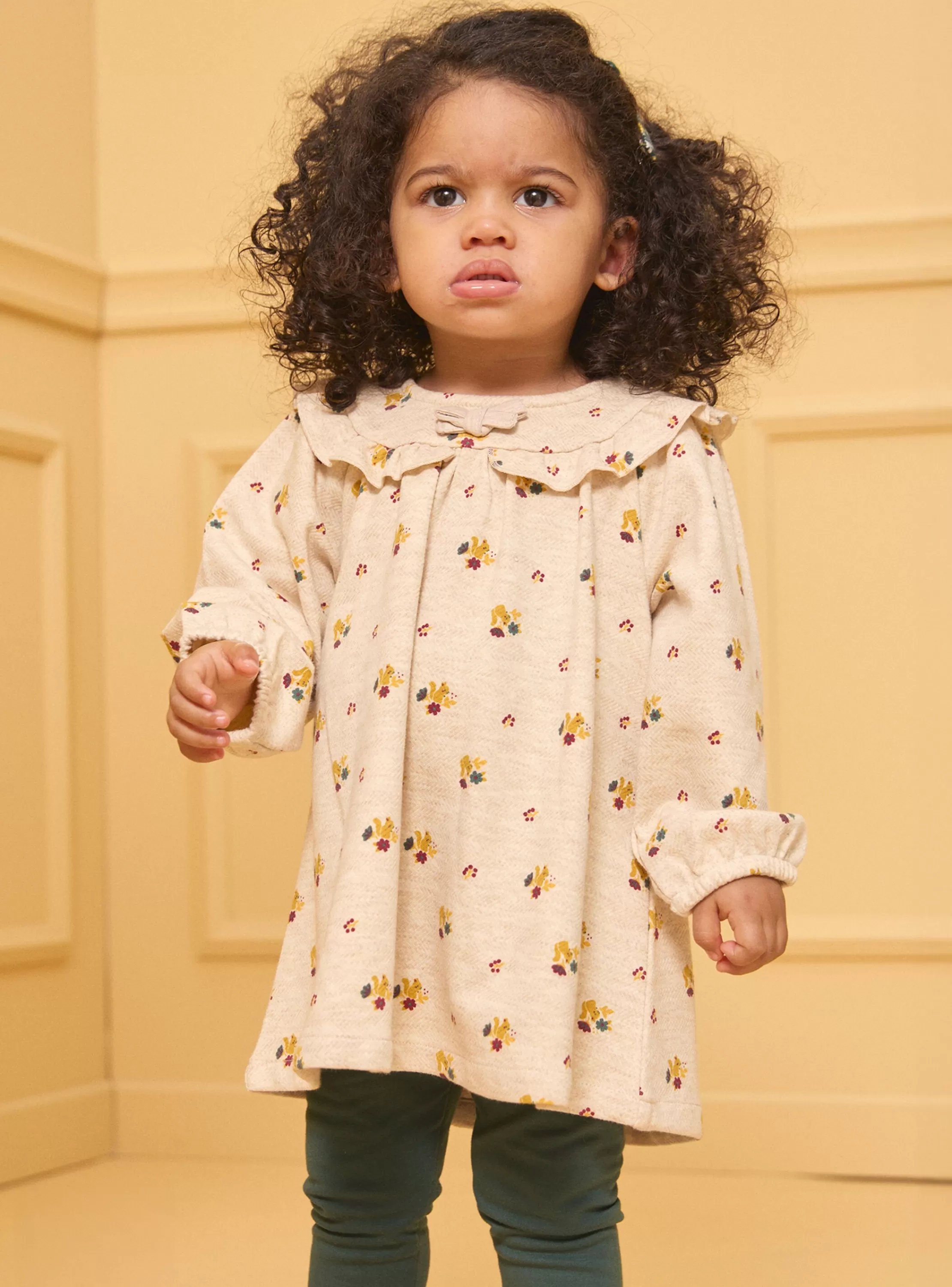 Fashion Sergent Major Ensemble robe imprimée et legging