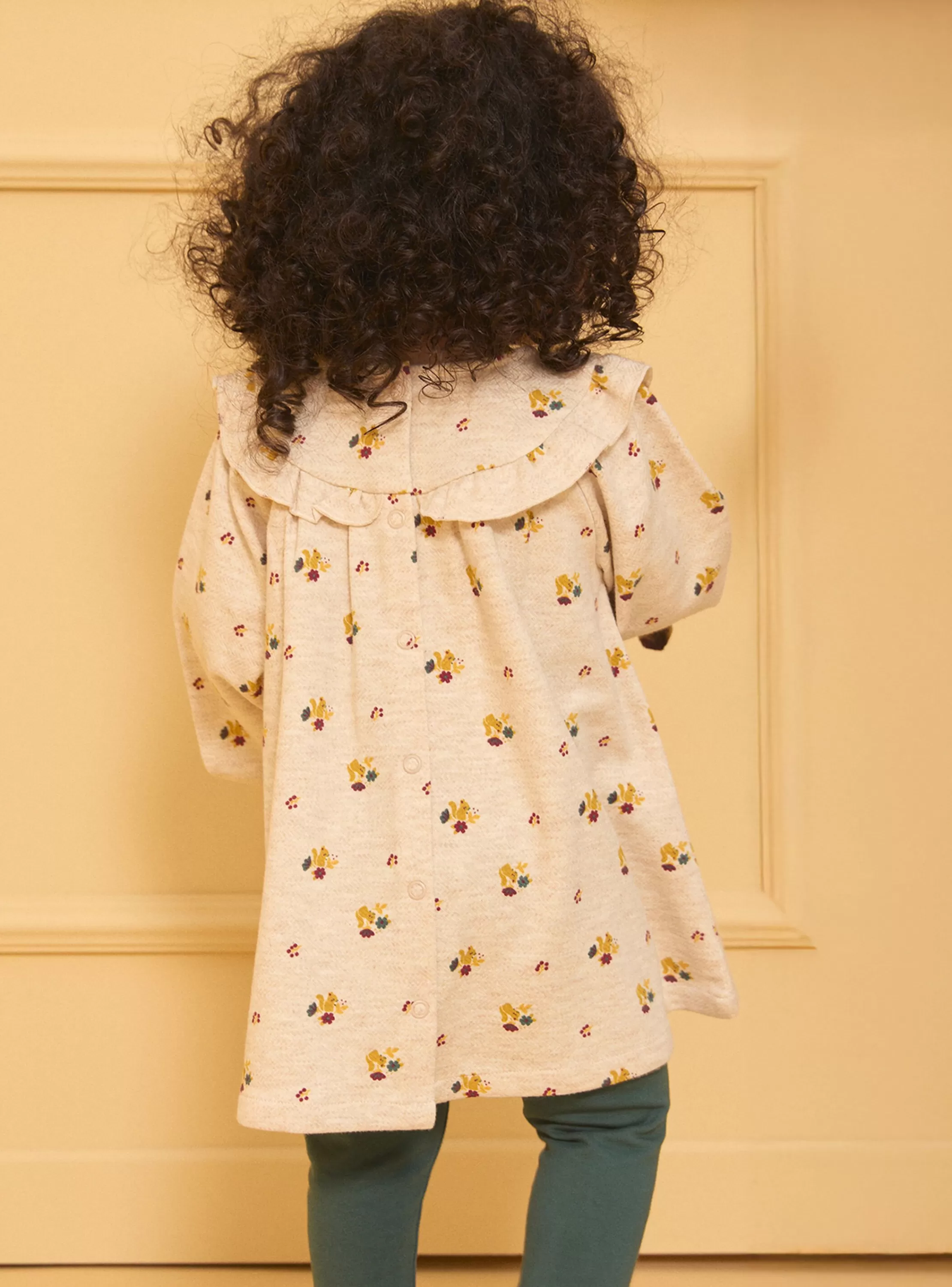 Fashion Sergent Major Ensemble robe imprimée et legging