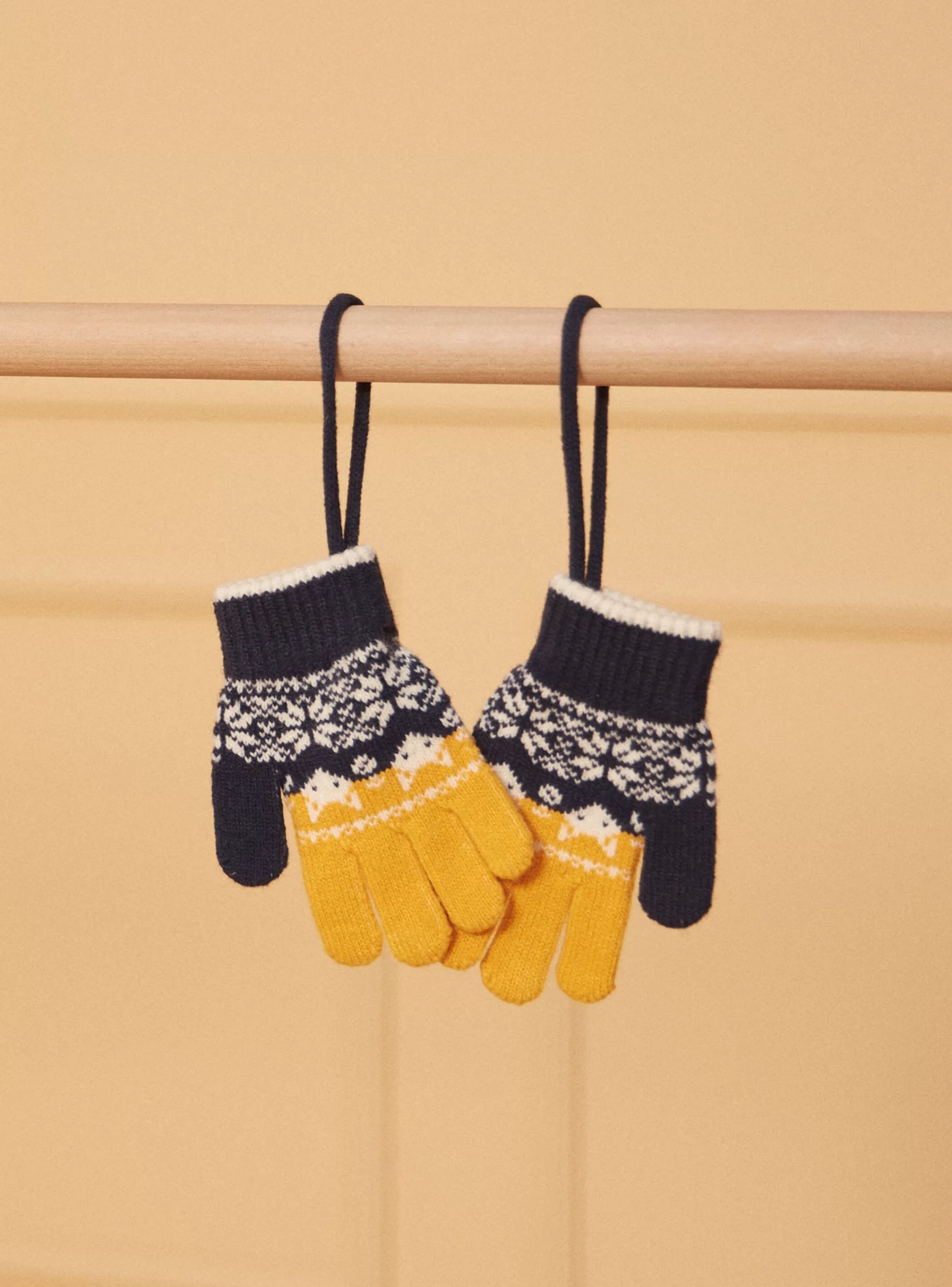 Hot Sergent Major Gants jacquard tricolore